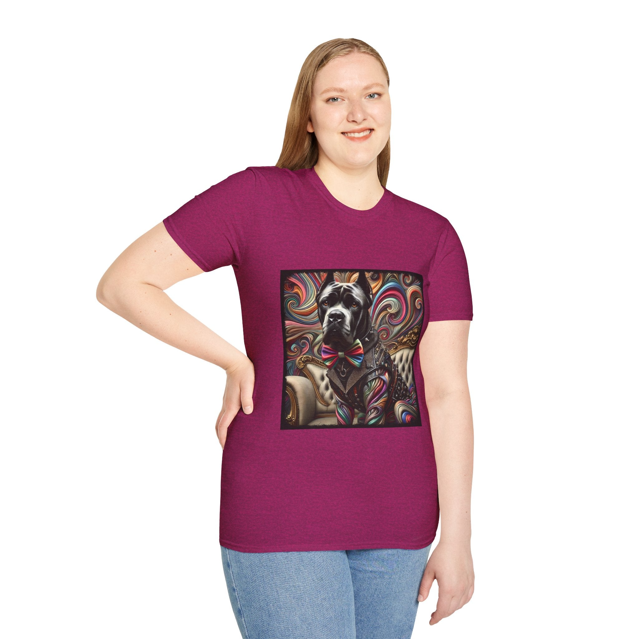 Cane Corso Edgy Rocker  | Unisex Dog T-Shirt
