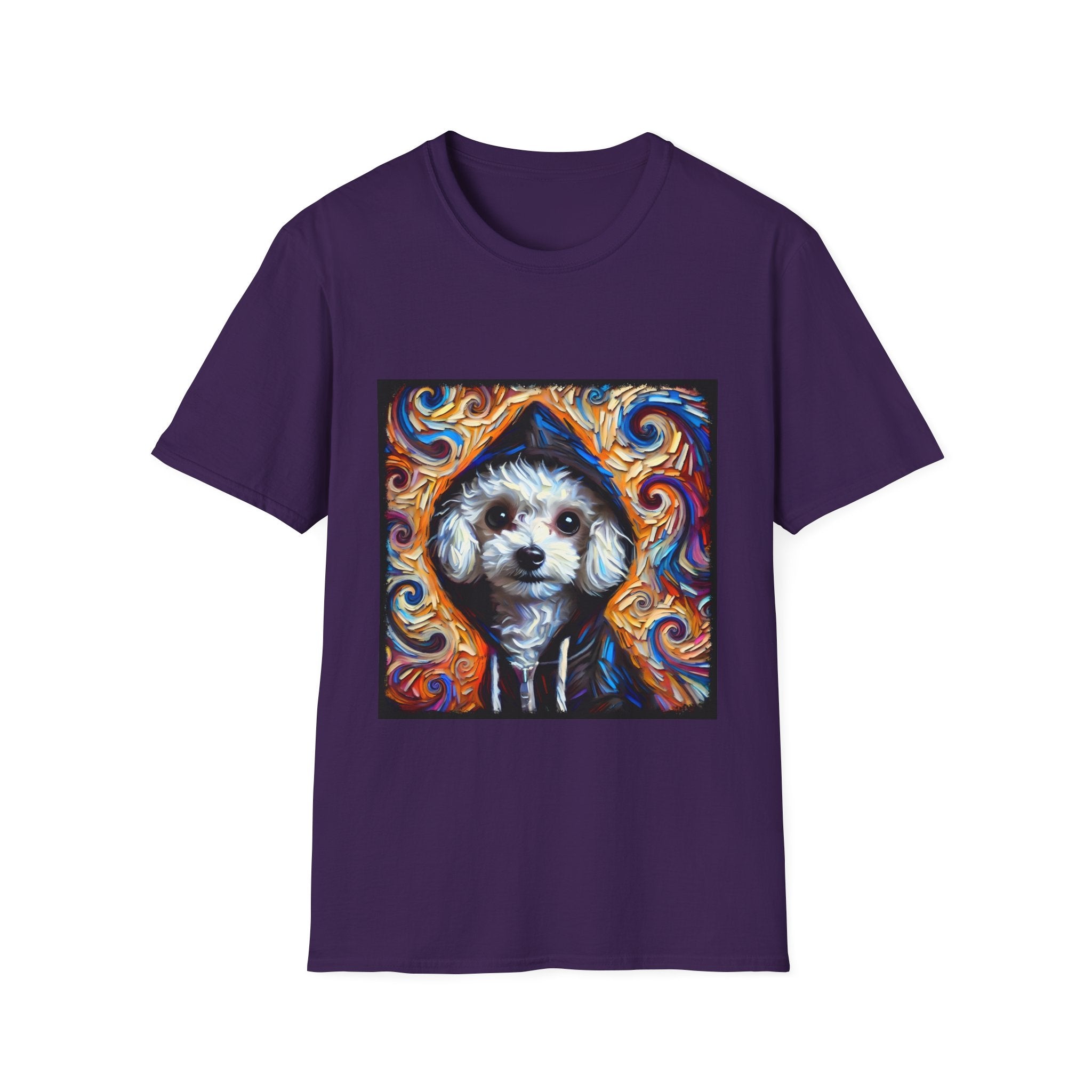 Poodle Bold Relaxed Swirl | Unisex Dog T-Shirt