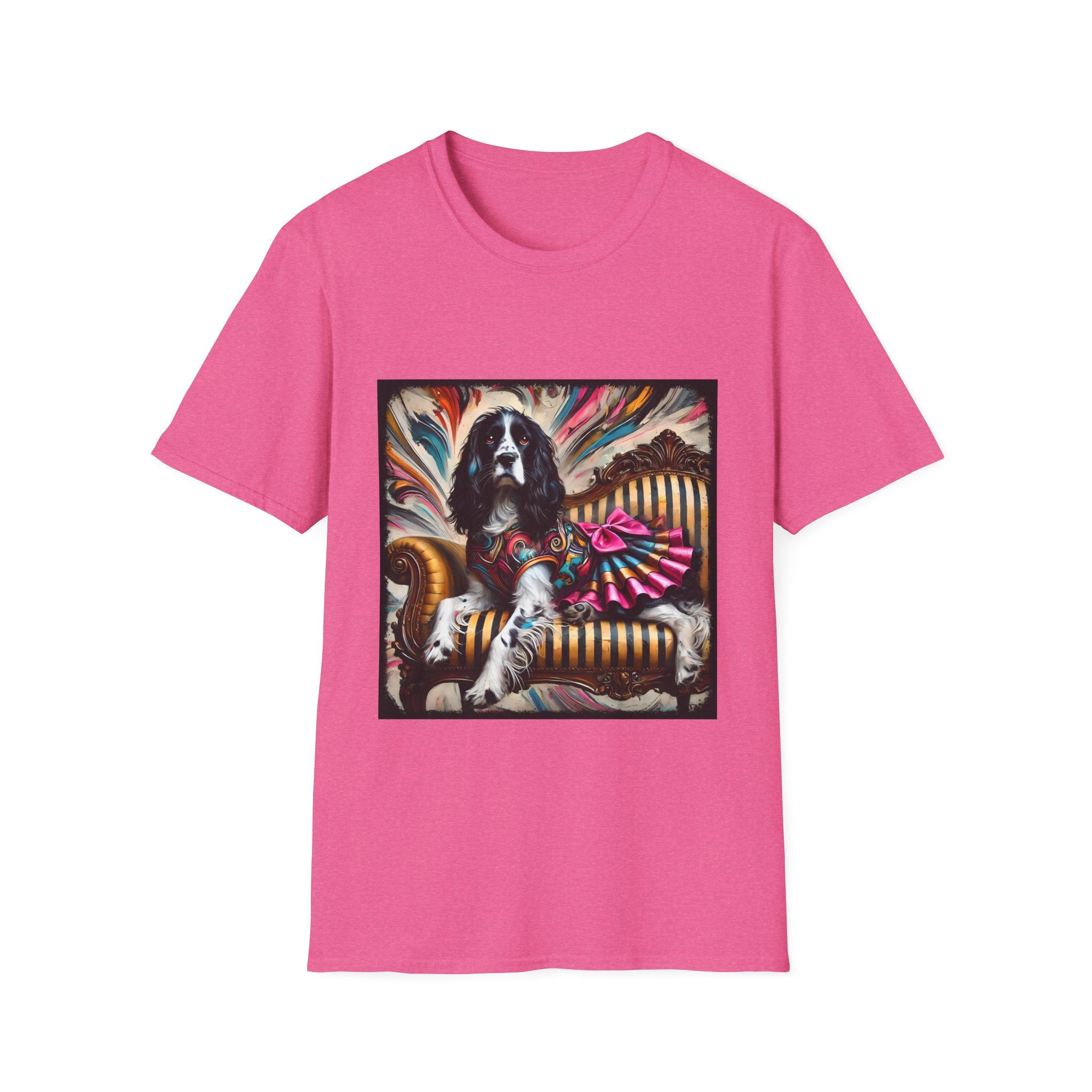 English Springer Spaniel Rebel Rocker | Unisex Dog T-Shirt