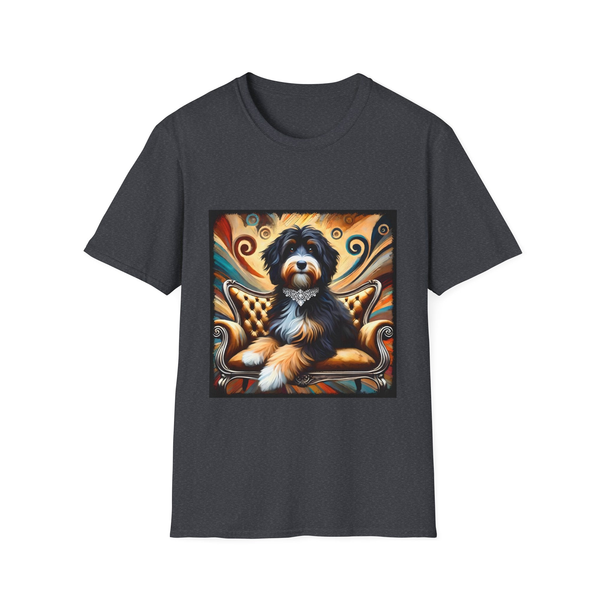 Bernedoodle Diamond Swirl | Unisex Dog T-Shirt