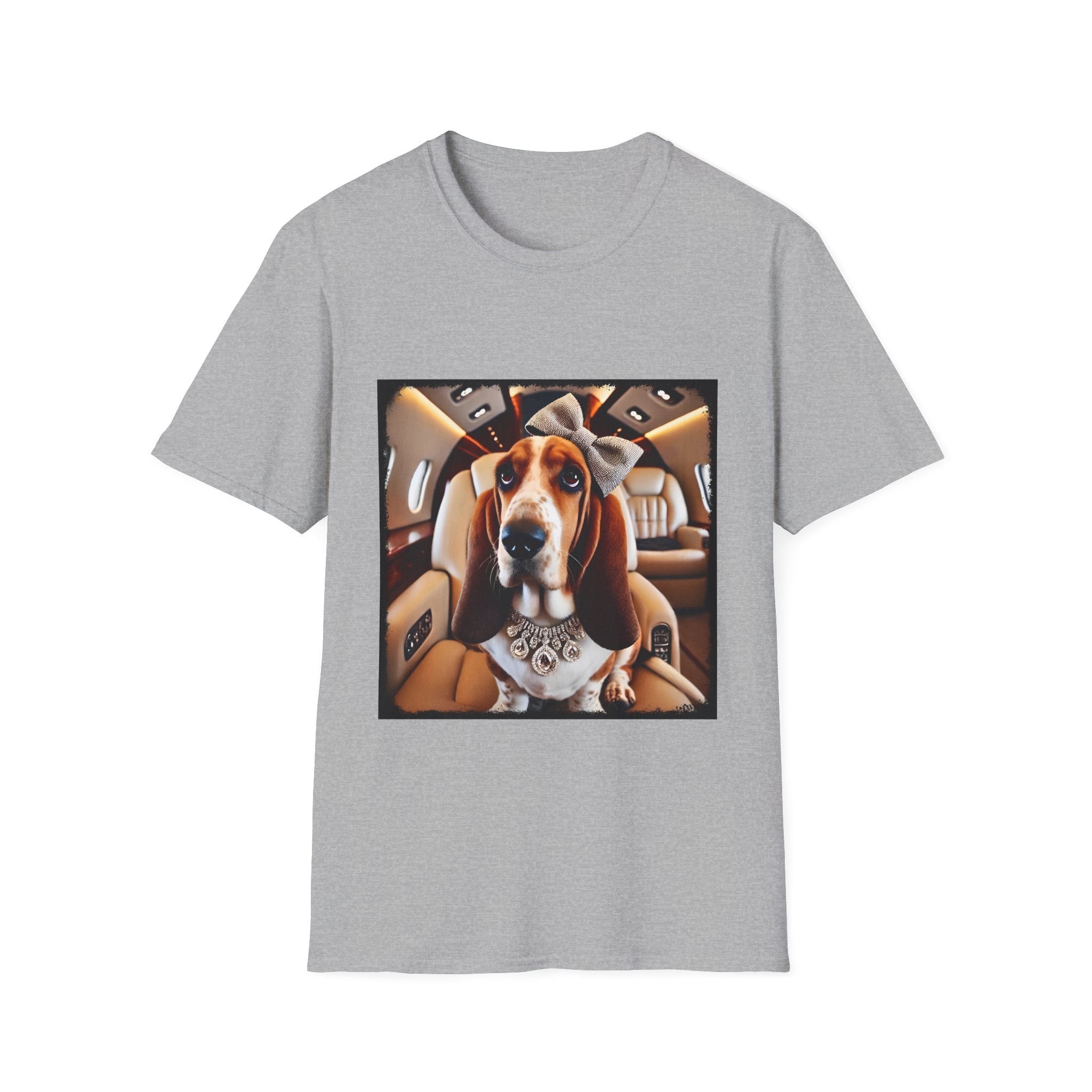 Basset Hound Jet Setter | Unisex Dog T-Shirt