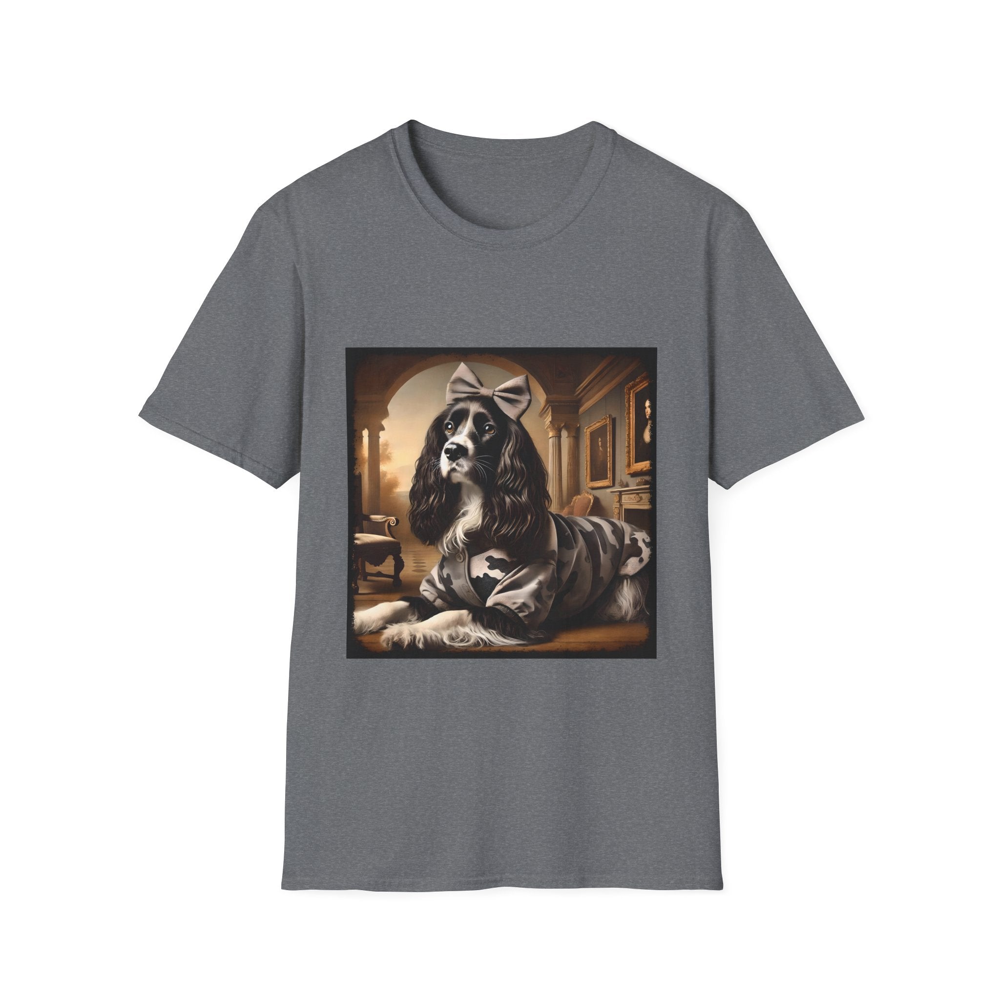 English Springer Spaniel Camo Cutie | Unisex Dog T-Shirt