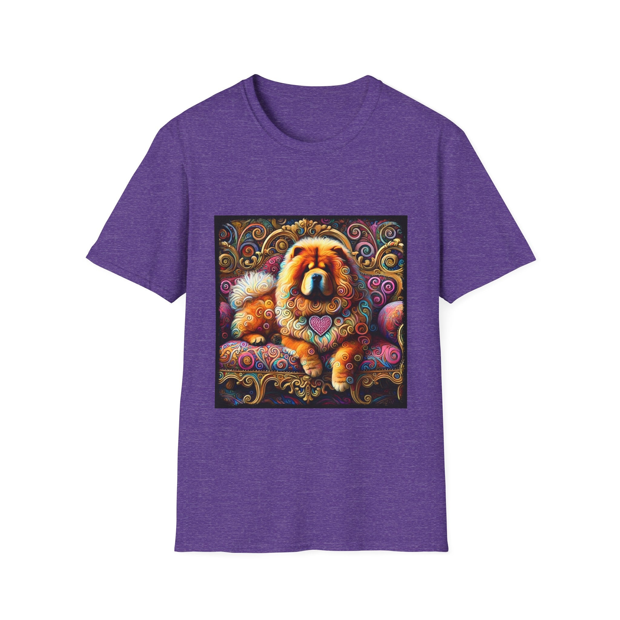 Chow Chow Love Swirl | Unisex Dog T-Shirt