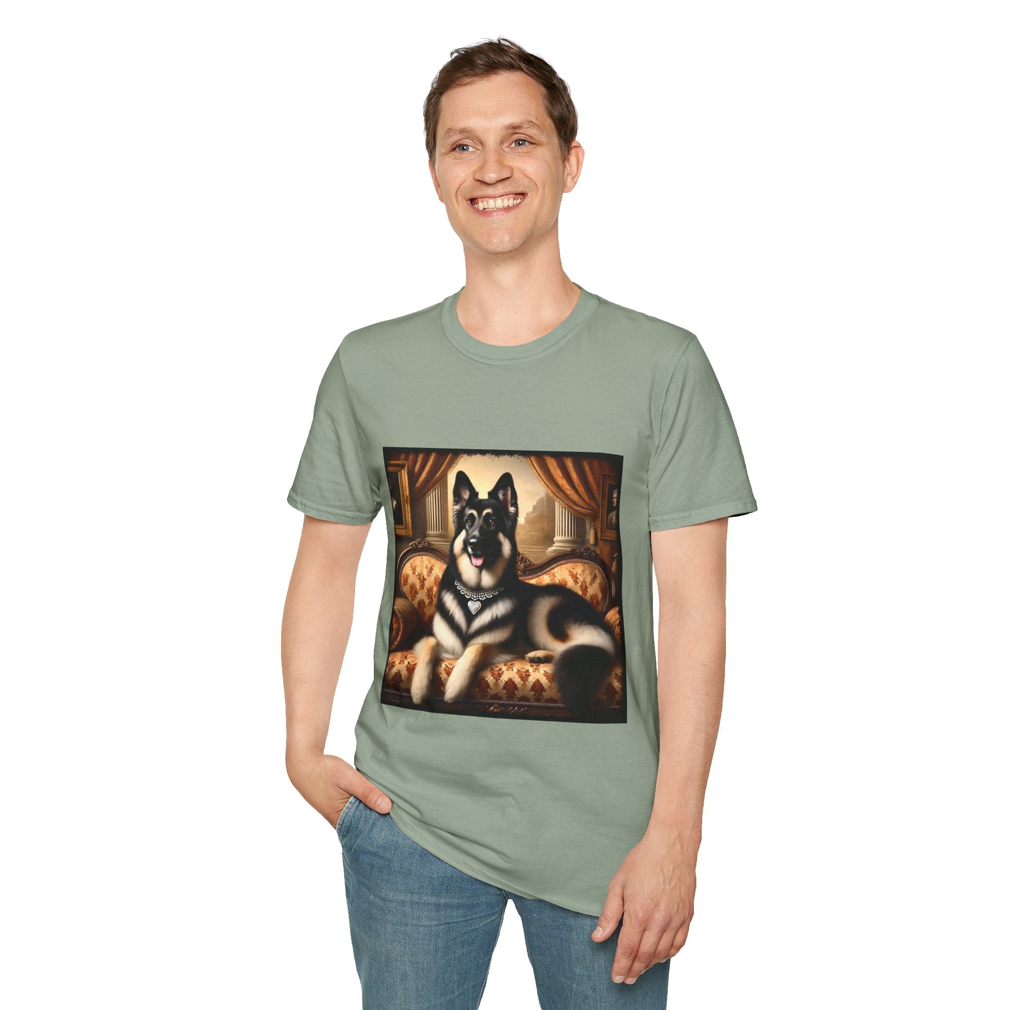 German Shepherd Diamond Diva | Unisex Dog T-Shirt