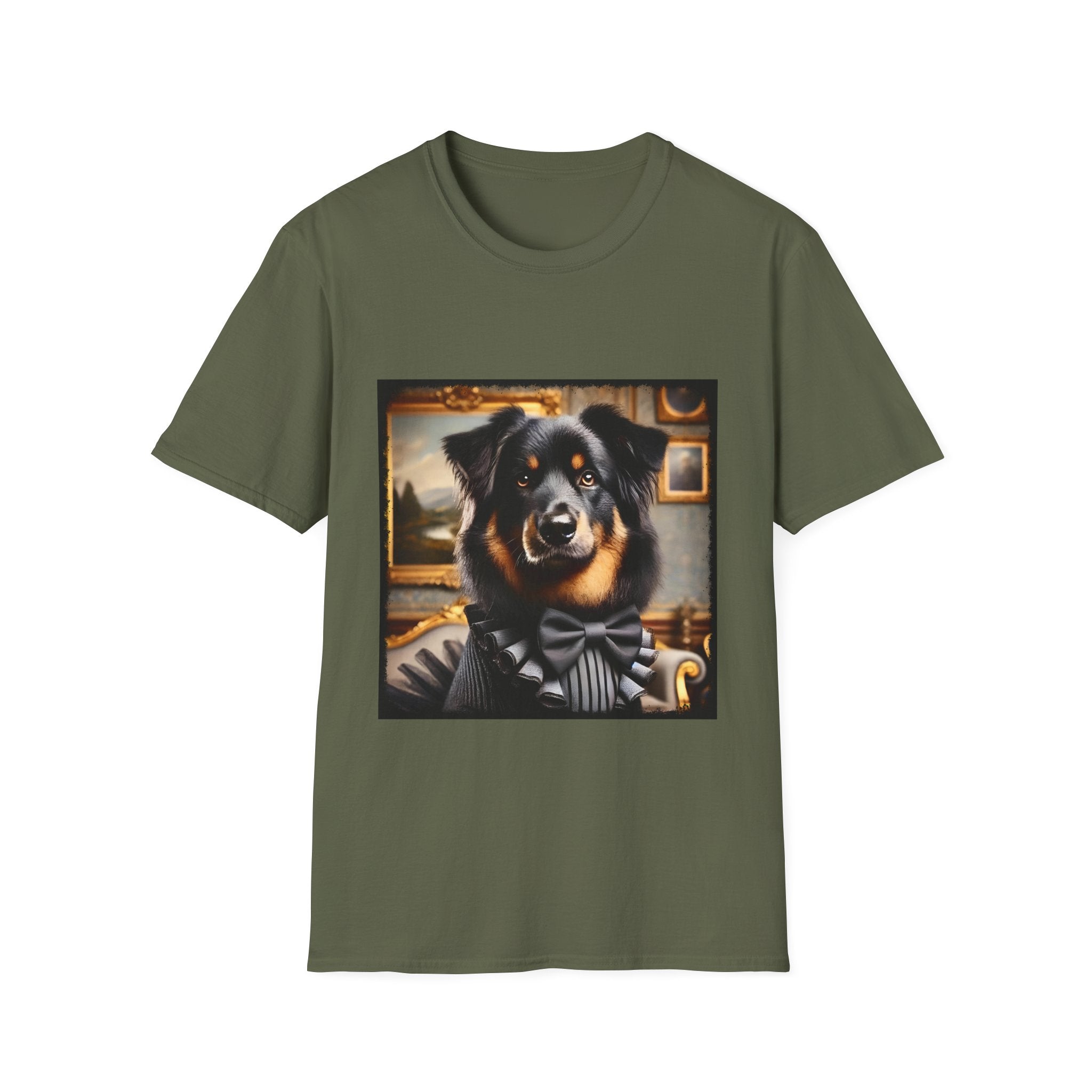 Australian Shepherd Poised Pup | Unisex Dog T-Shirt