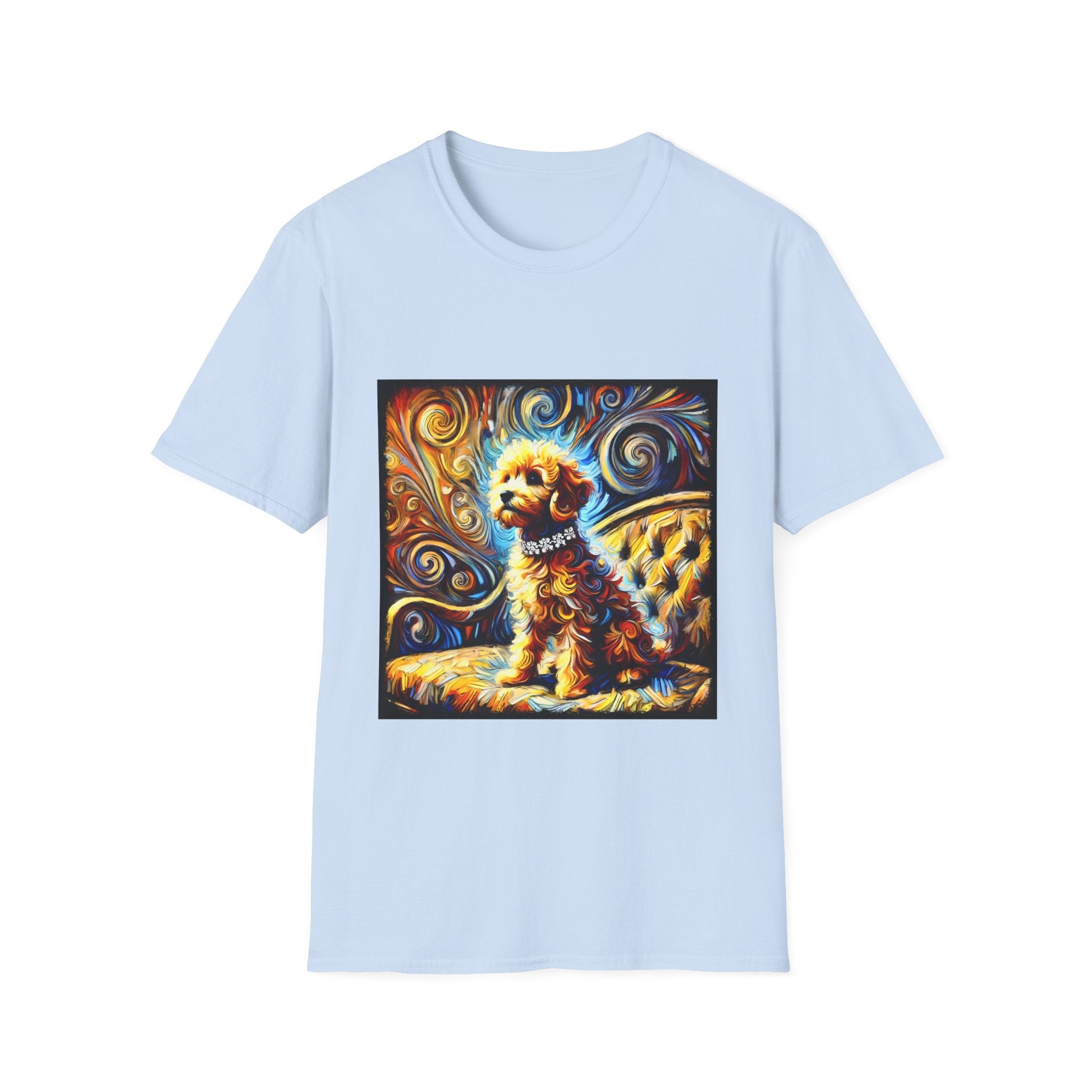 Goldendoodle Vivid Swirl | Unisex Dog T-Shirt