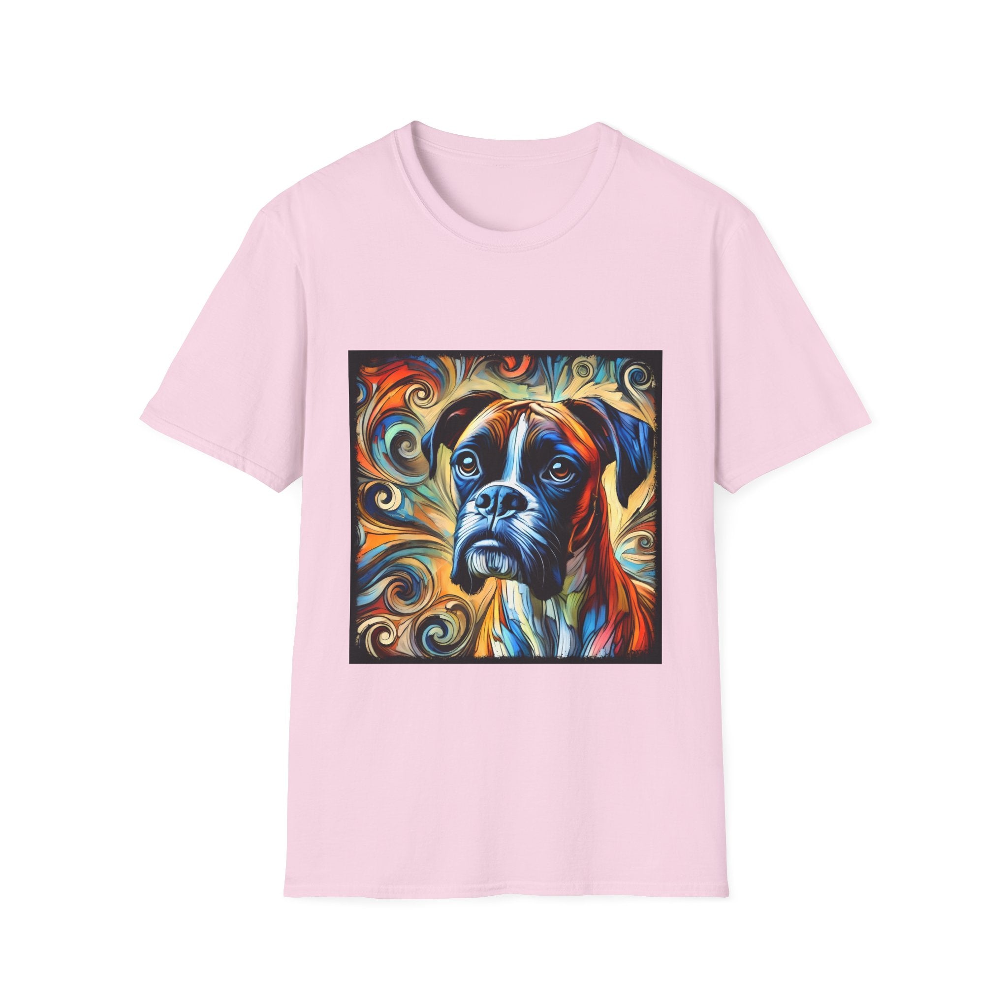Boxer Warm Swirl | Unisex Dog T-Shirt