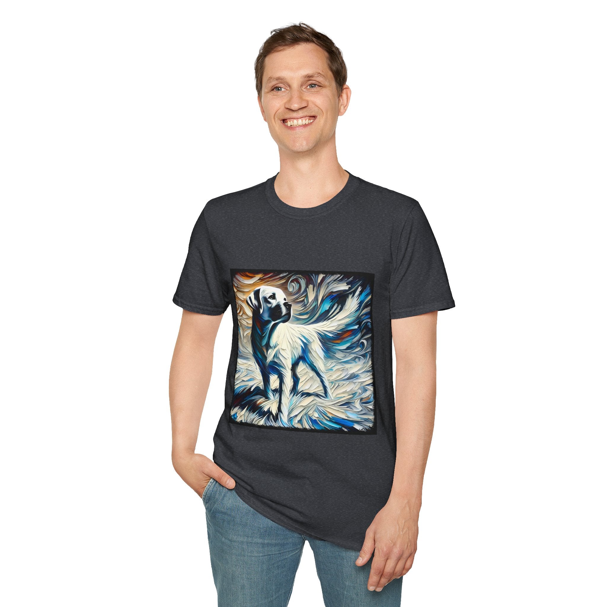 Labrador Retriever Snow Swirl | Unisex Dog T-Shirt