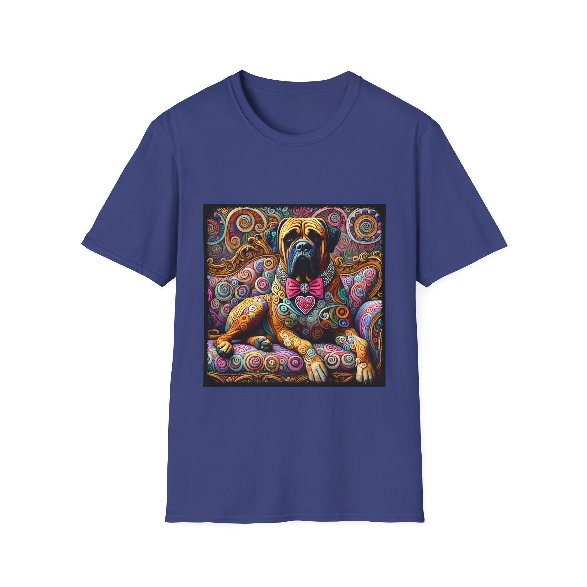 Bullmastiff Love Swirl | Unisex Dog T-Shirt