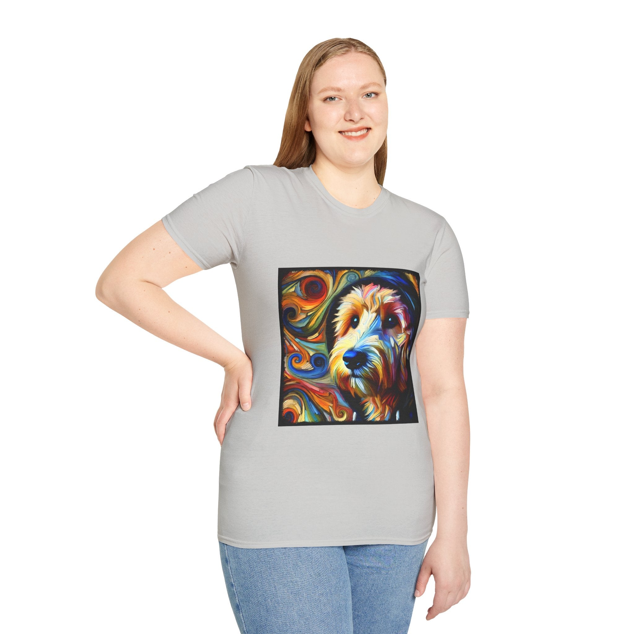 Goldendoodle Relaxed Swirl | Unisex Dog T-Shirt