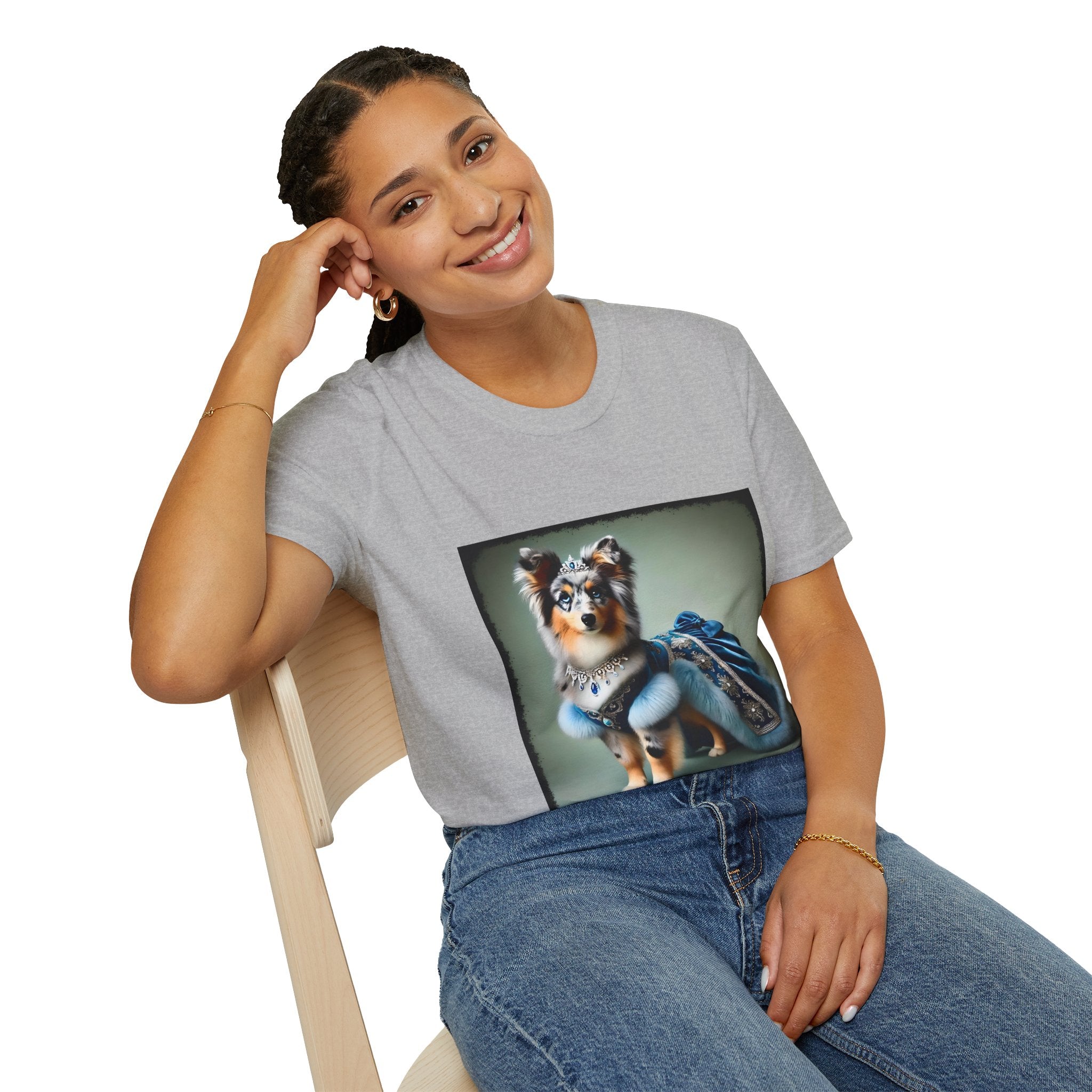 Miniature American Shepherd Velvet Vixen | Unisex Dog T-Shirt
