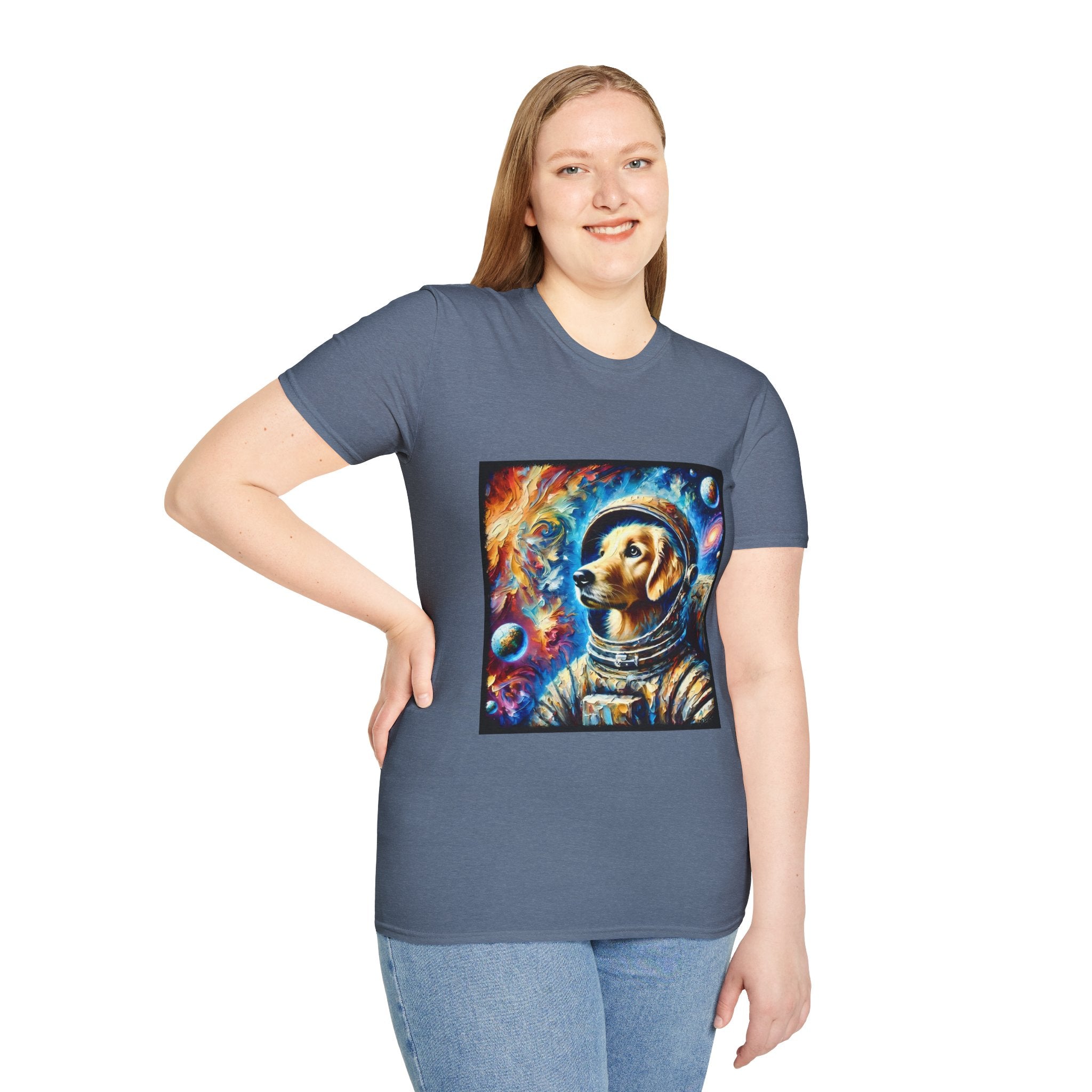 Golden Retriever Space Pup | Unisex Dog T-Shirt