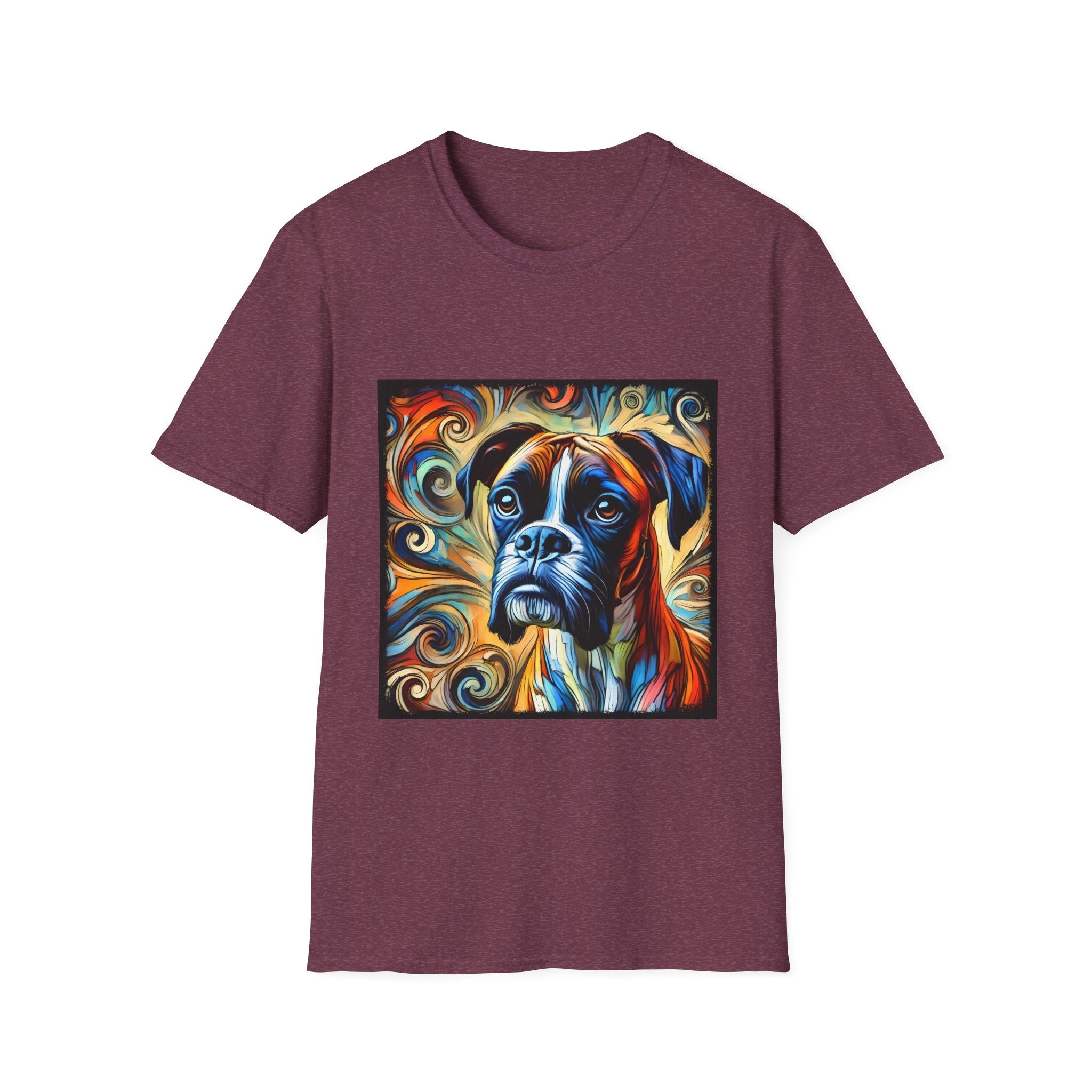 Boxer Warm Swirl | Unisex Dog T-Shirt