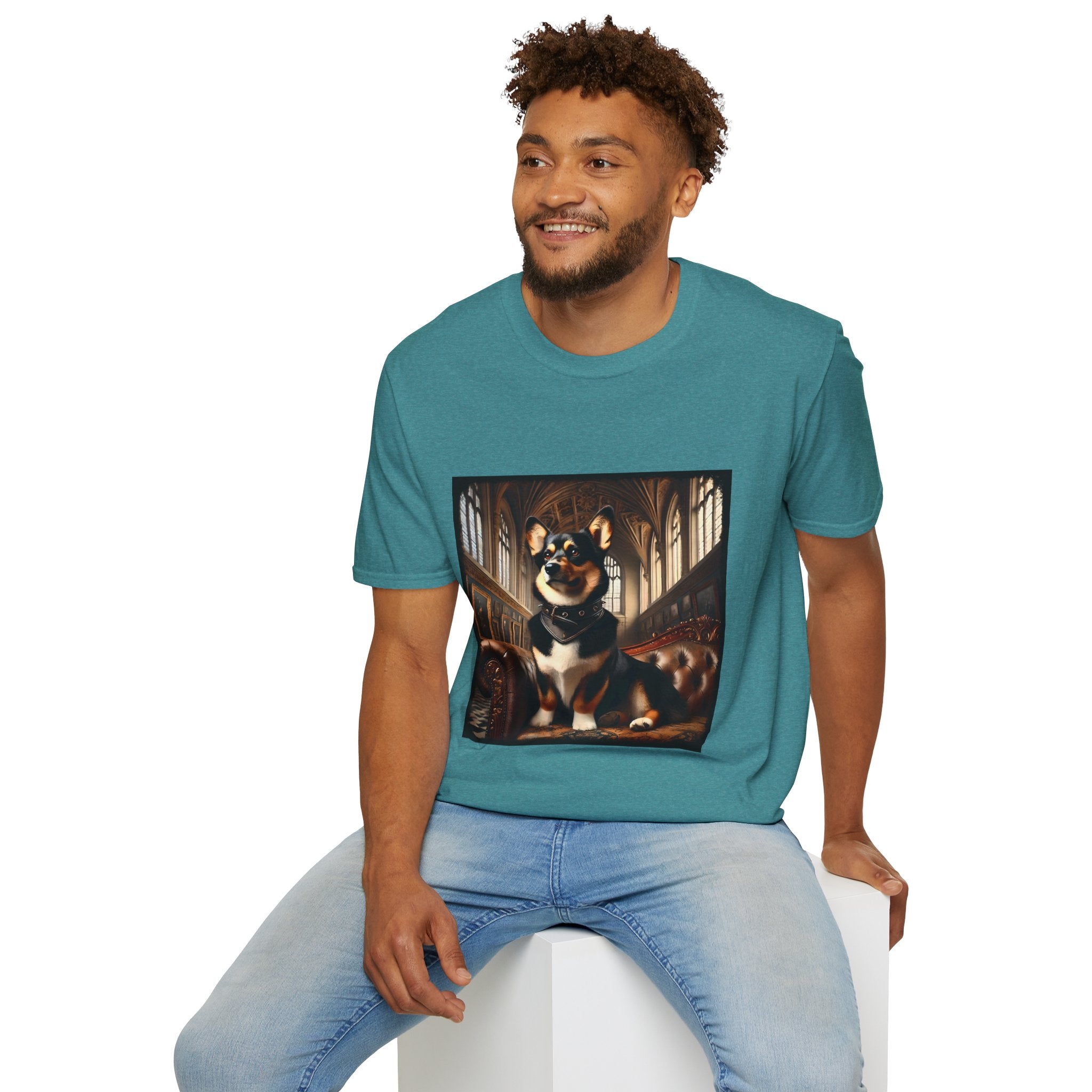 Pembroke Welsh Corgi Poised Prince | Unisex Dog T-Shirt