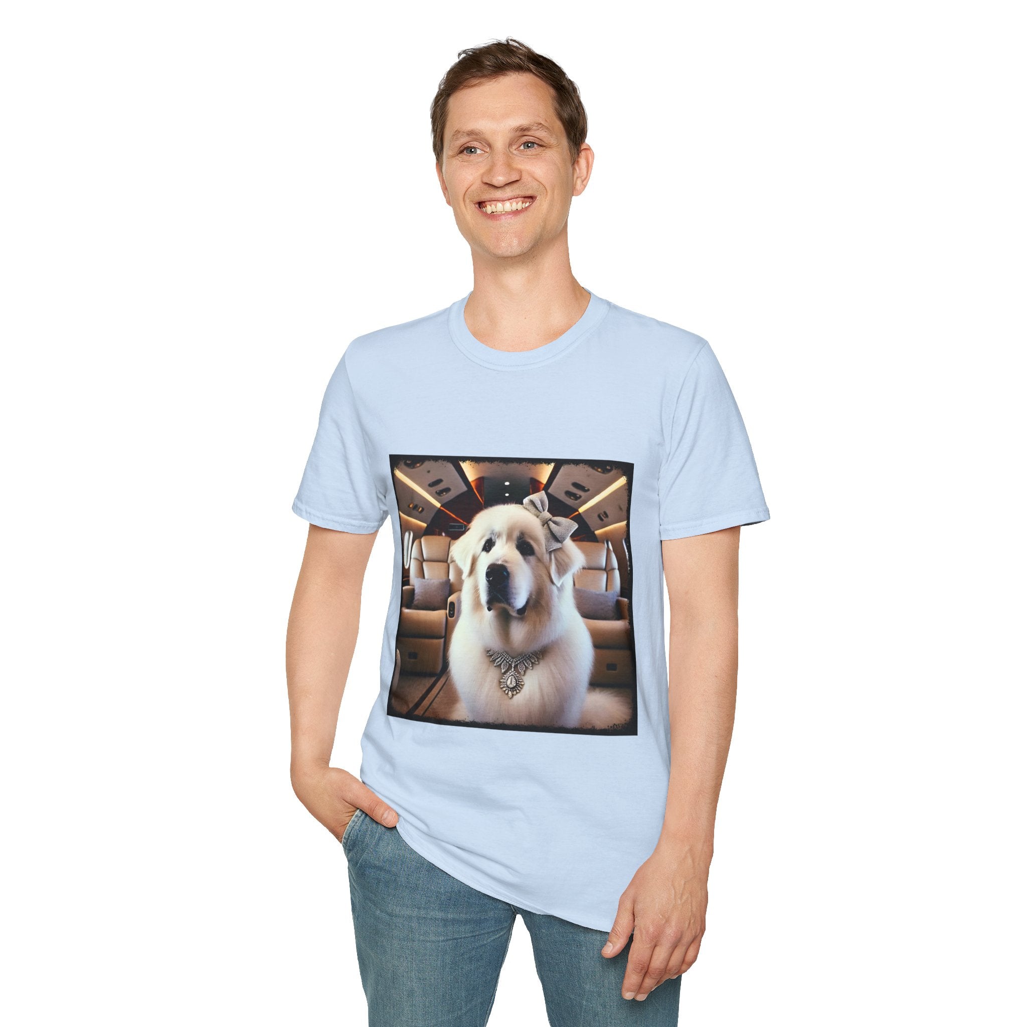 Great Pyrenees Jet Setter | Unisex Dog T-Shirt