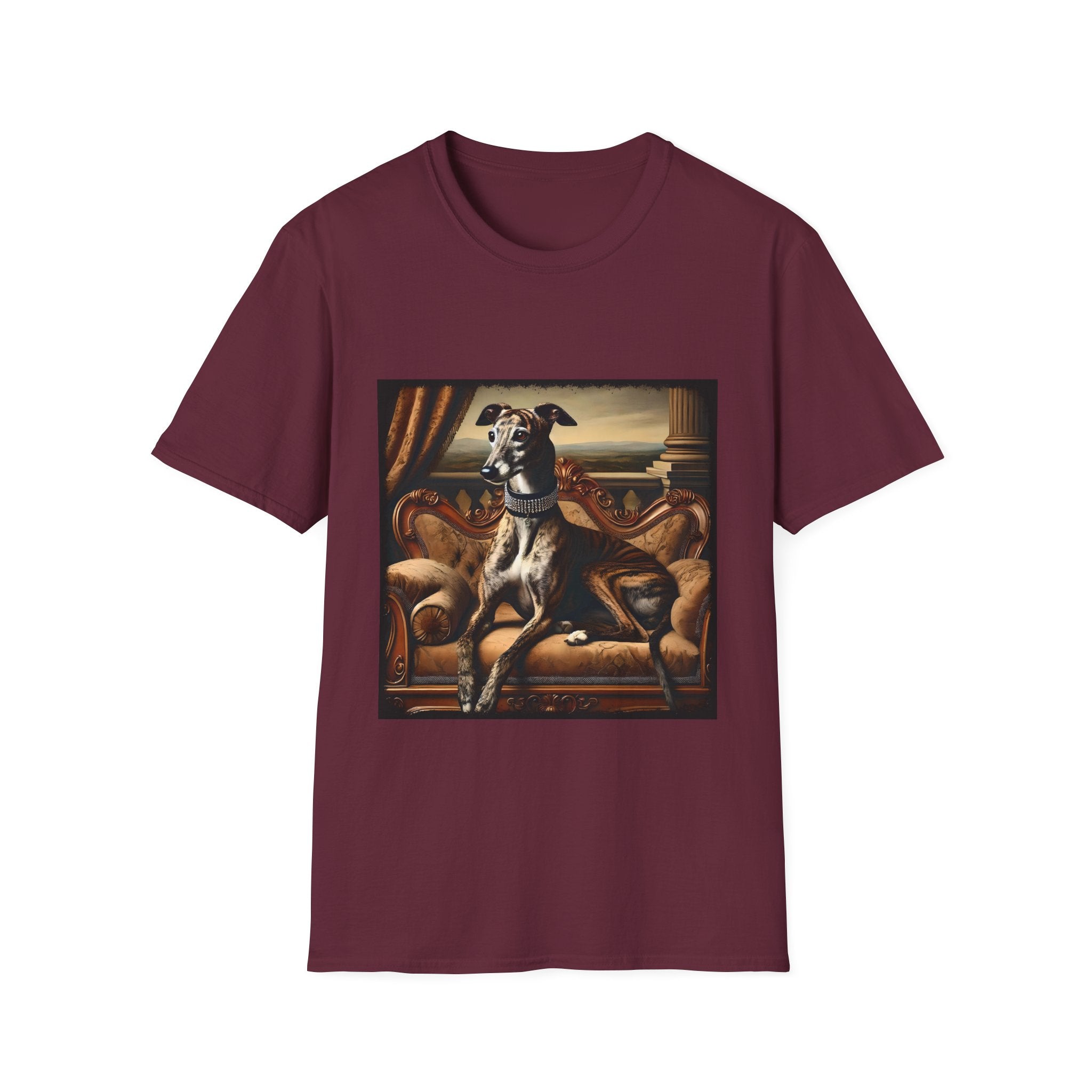 Whippet Brindle Diva | Unisex Dog T-Shirt
