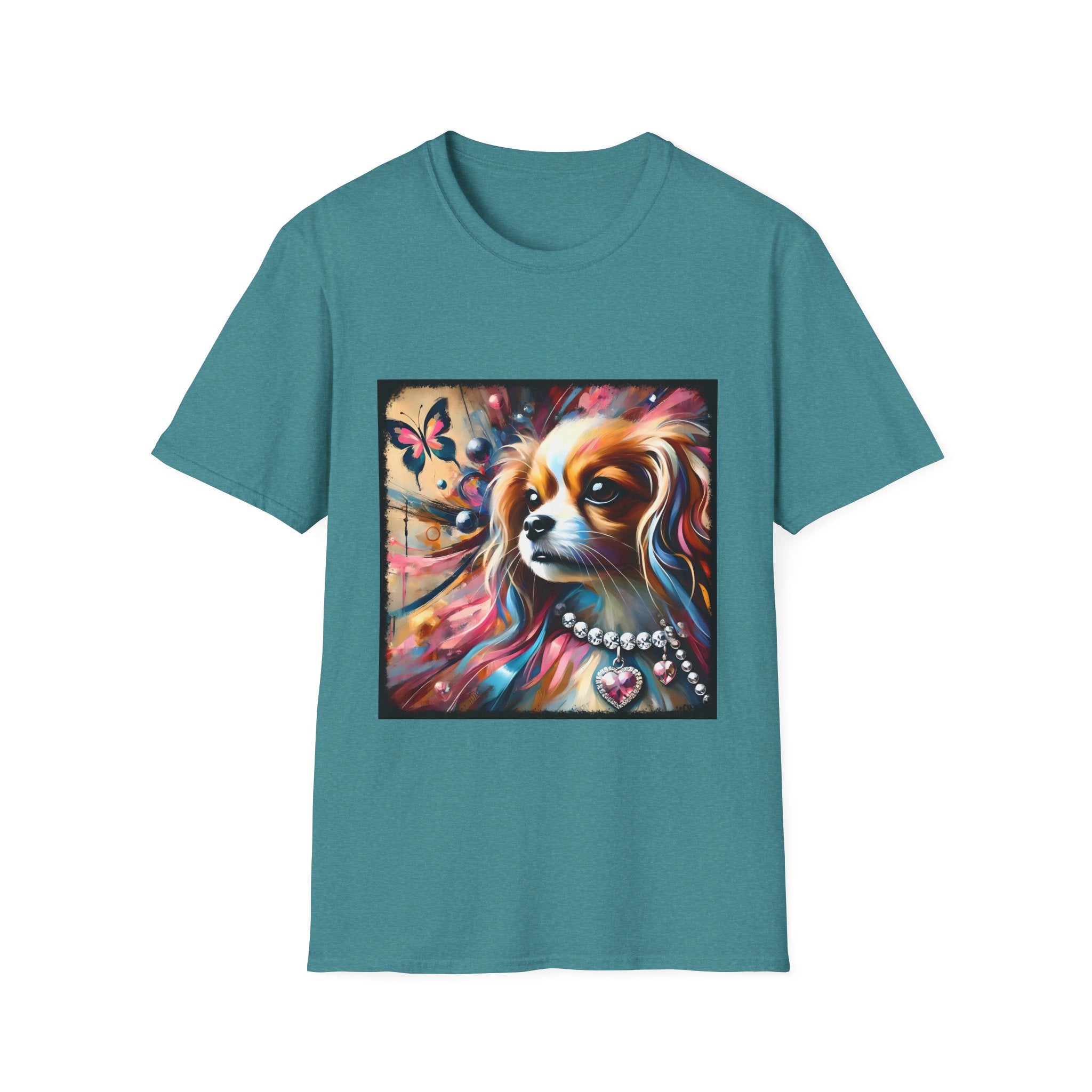 Cavalier King Charles Spaniel Pink Diamond Classic | Unisex Dog T-Shirt