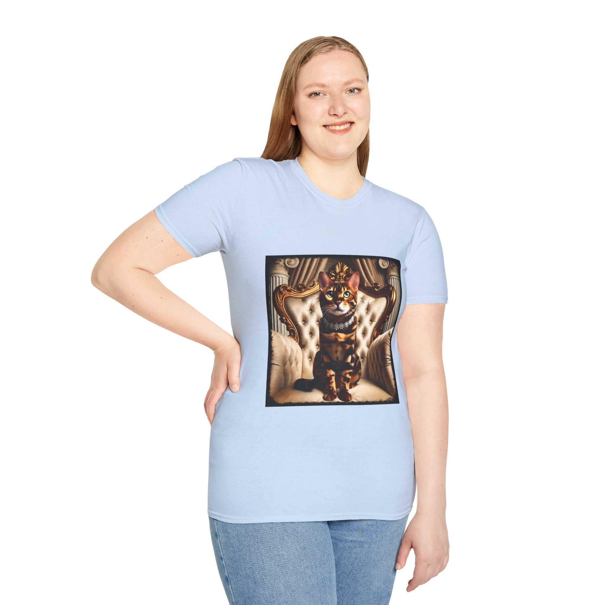 Bengal Cat Diamond Princess | Unisex Cat T-Shirt