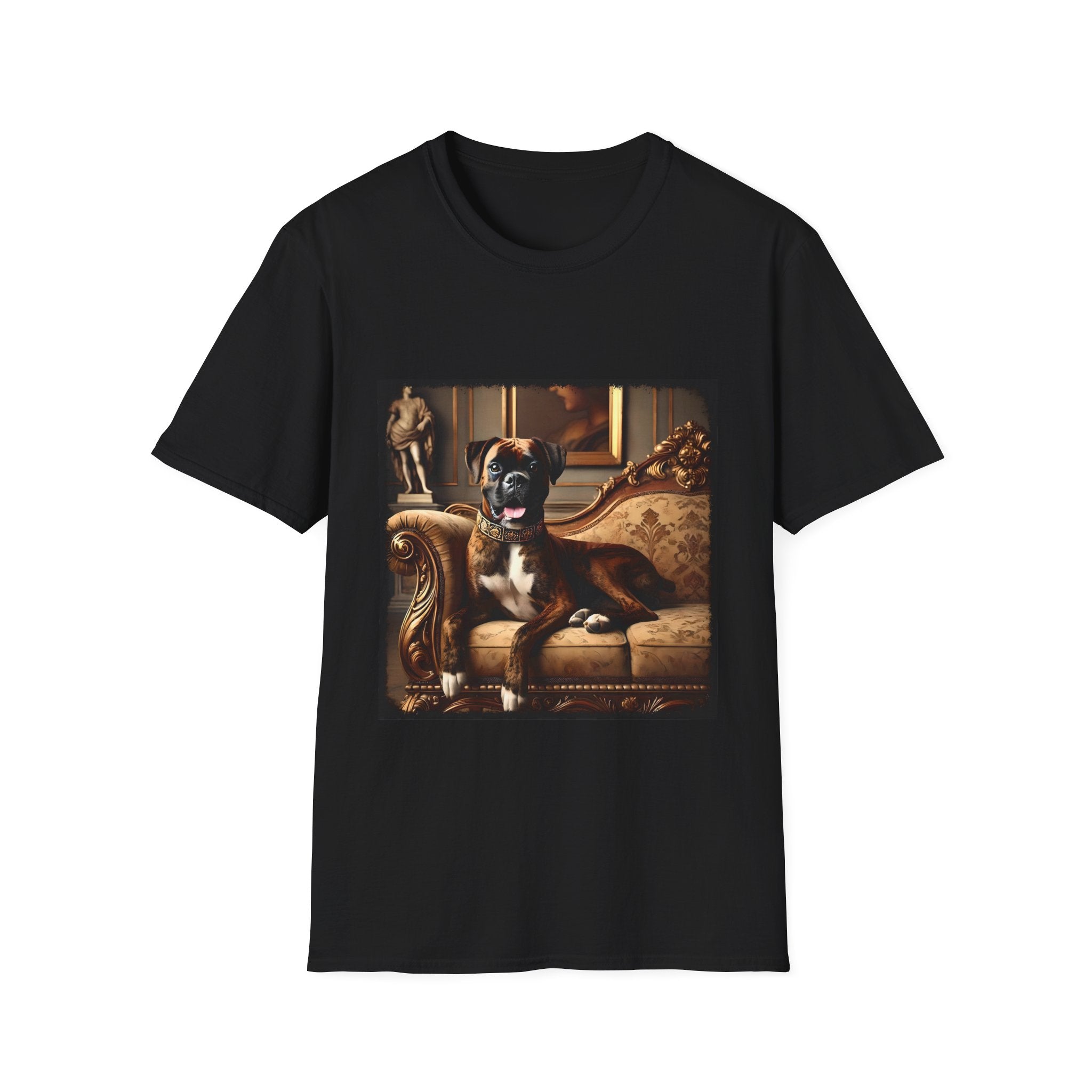 Boxer Joyful Noble | Unisex Dog T-Shirt