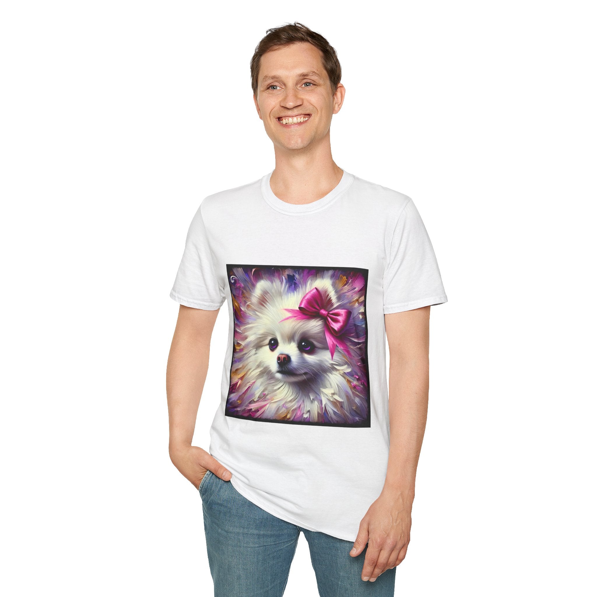 Pomeranian Beautiful Classic  | Unisex Dog T-Shirt