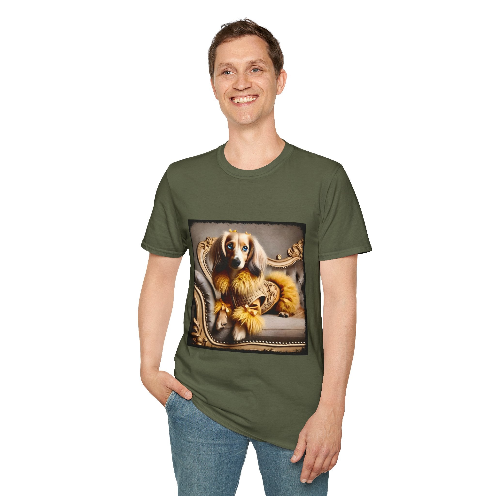 Dachshund Golden Doll | Unisex Dog T-Shirt