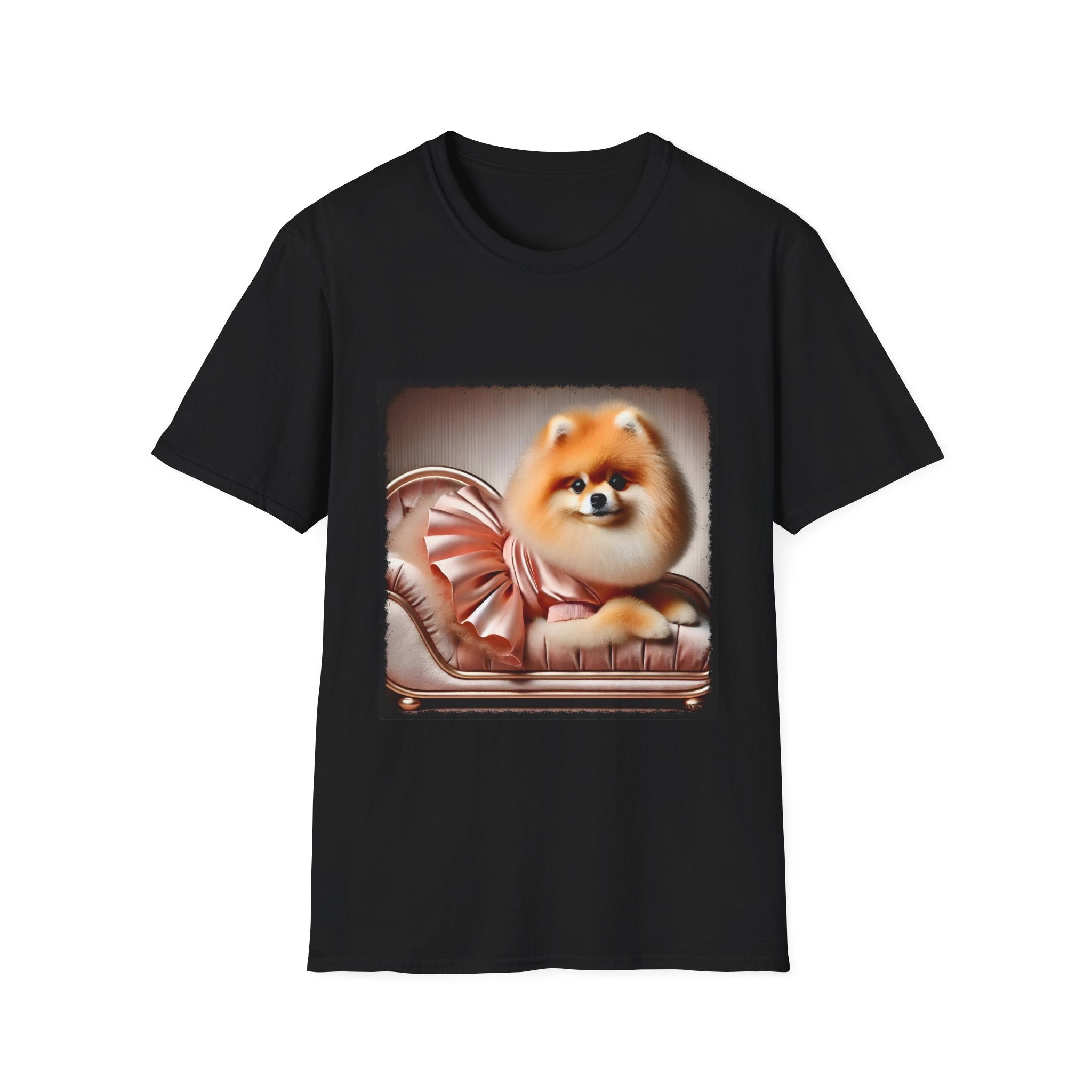 Pomeranian Peach Princess | Unisex Dog T-Shirt