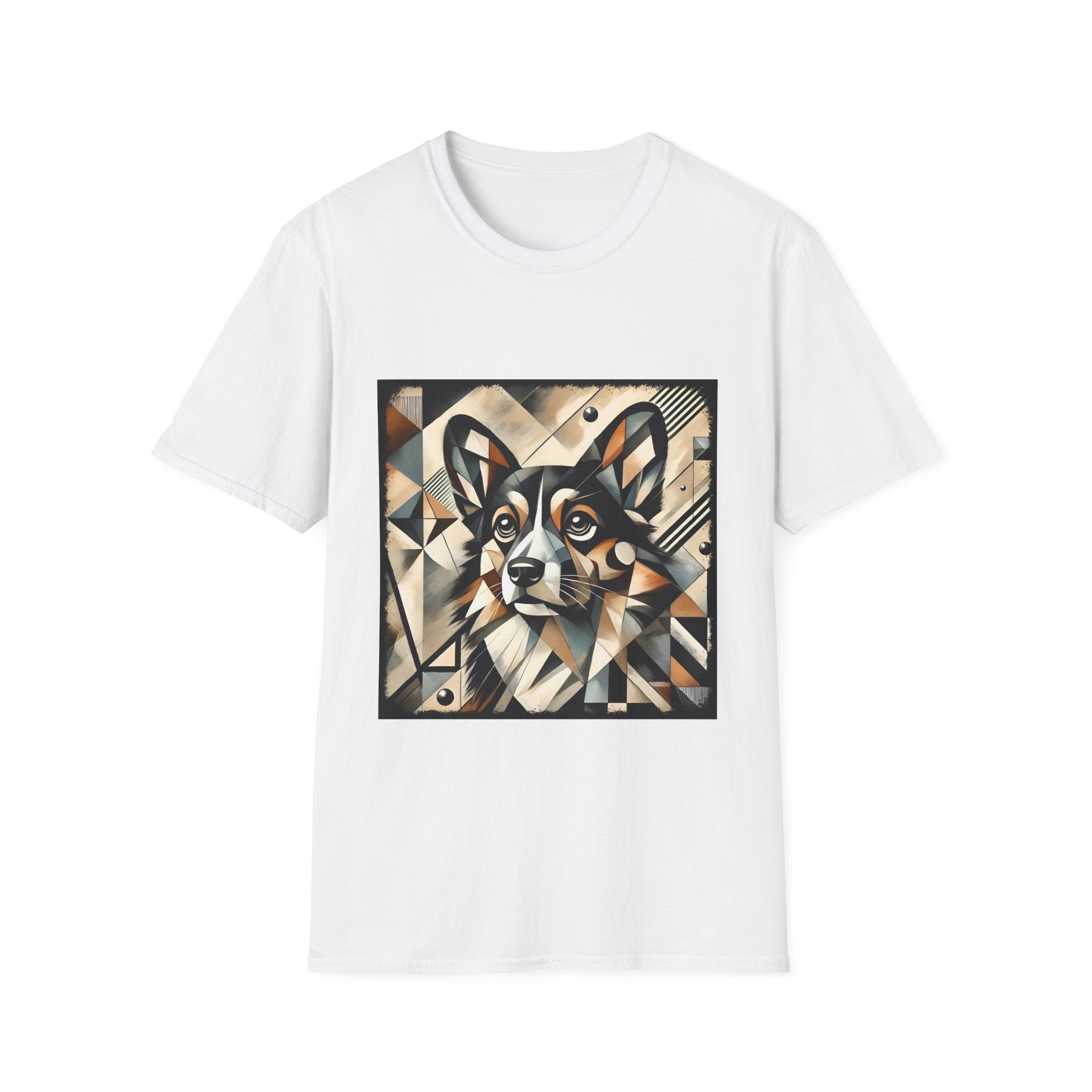 Pembroke Welsh Corgi Geometric | Unisex Dog T-Shirt