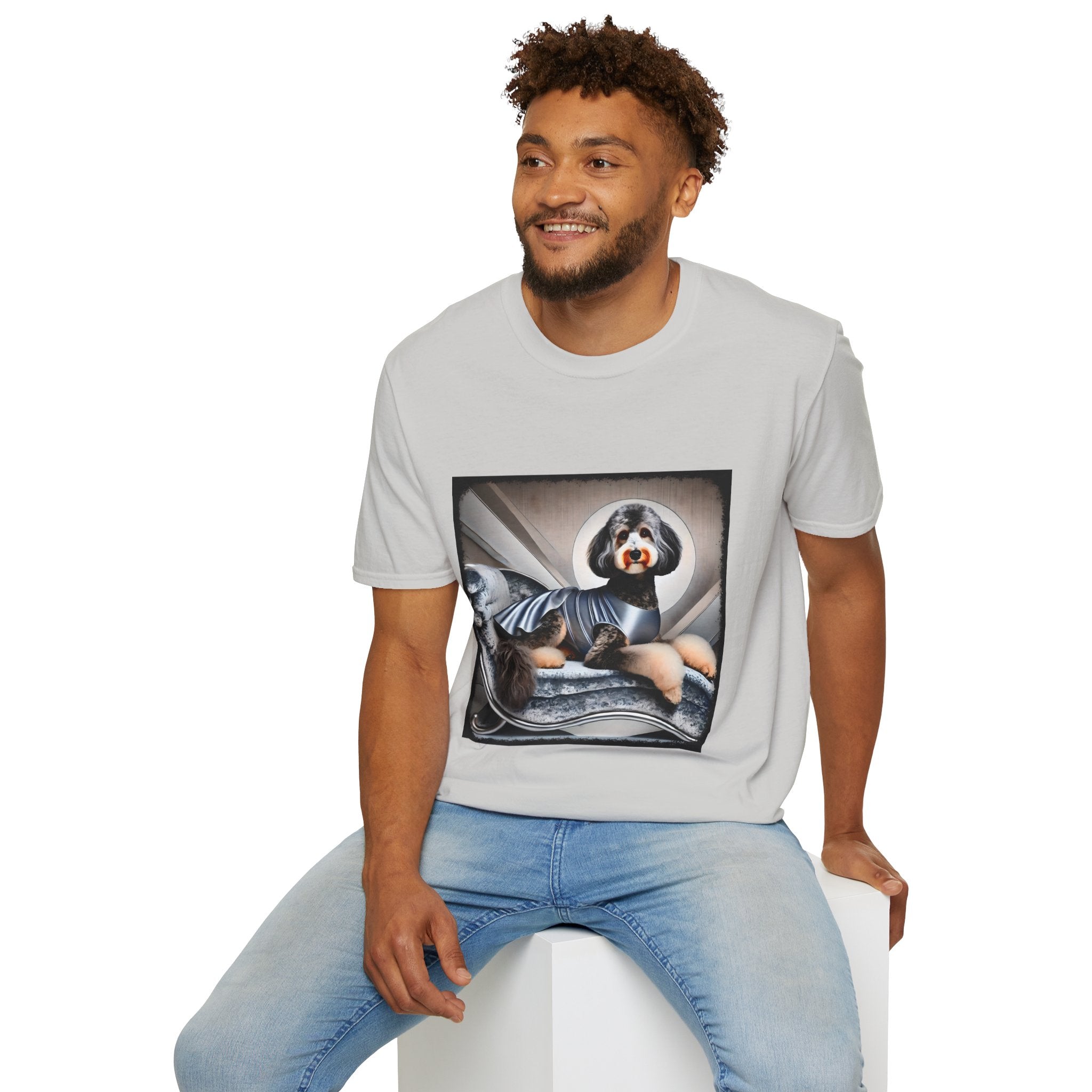 Aussiedoodle Silver Icon | Unisex Dog T-Shirt