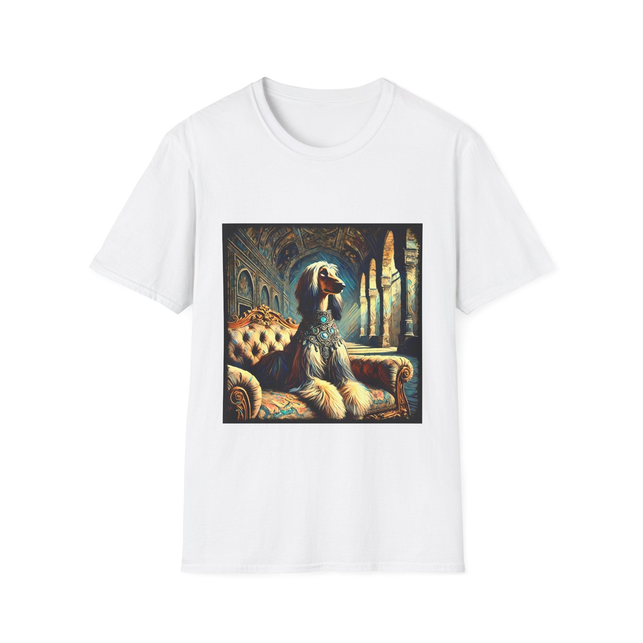Afghan Hound Royal Princess | Unisex Dog T-Shirt