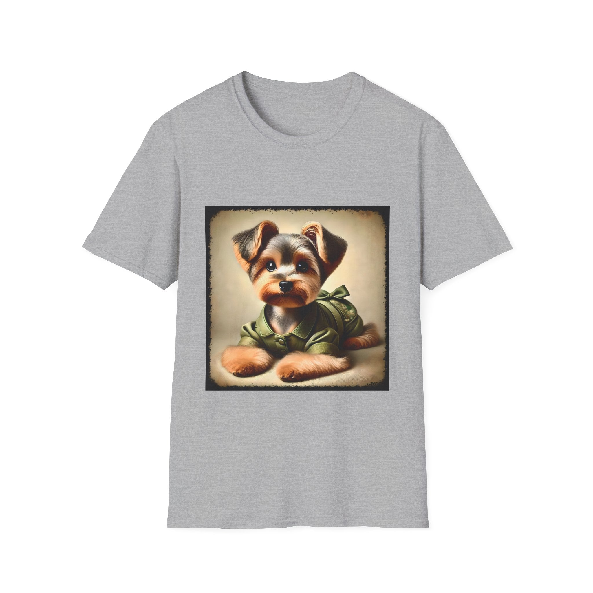 Yorkshire Terrier Camo Doll | Unisex Dog T-Shirt