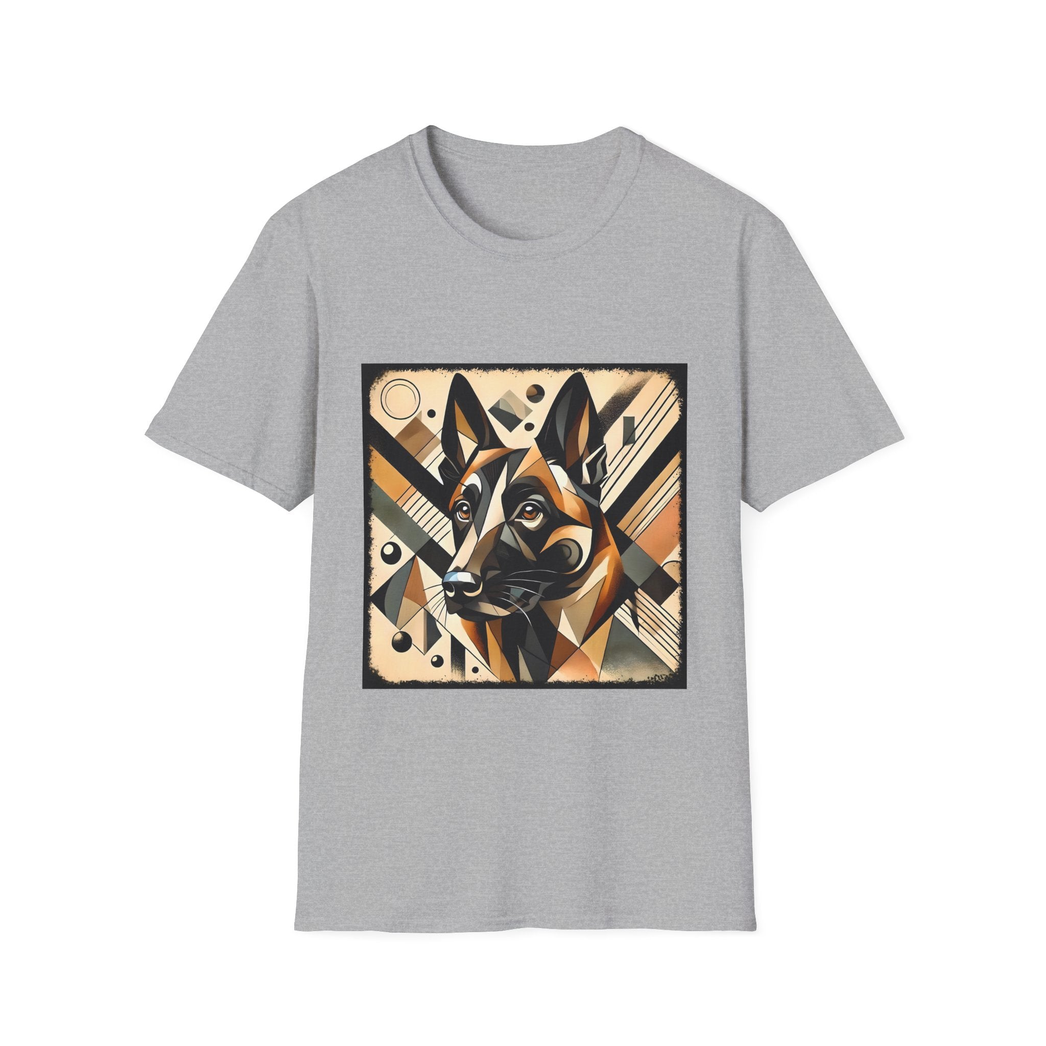 Belgian Malinois Bold Geometric | Unisex Dog T-Shirt