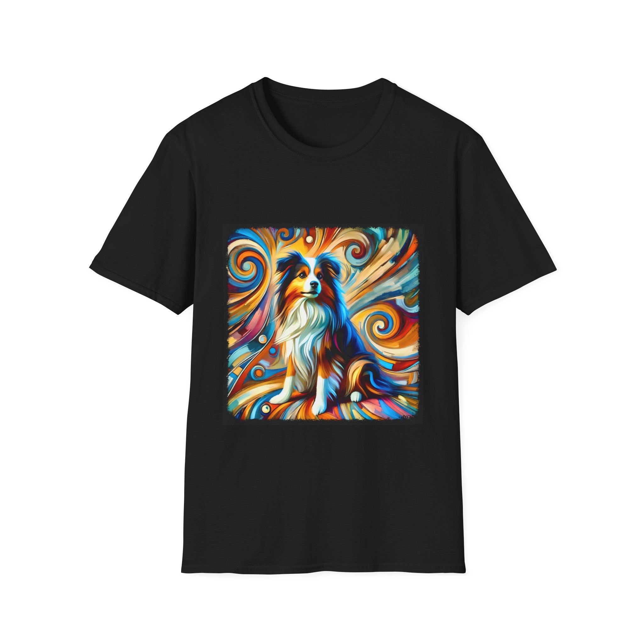 Miniature American Shepherd Vivid Swirl | Unisex Dog T-Shirt