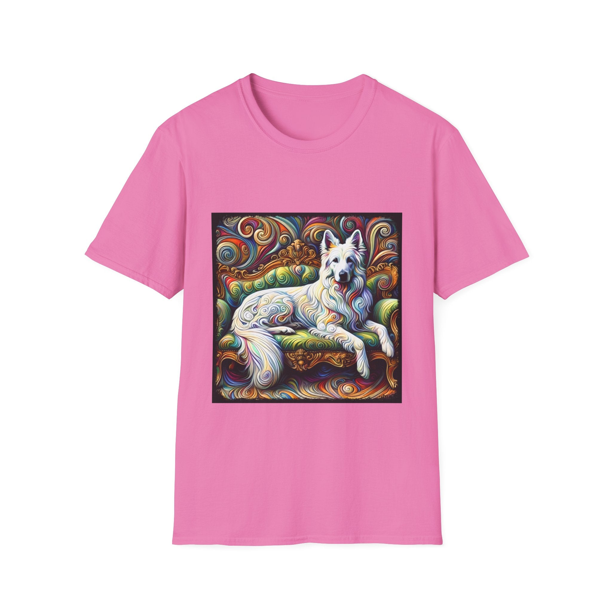German Shepherd Intense Swirl | Unisex Dog T-Shirt