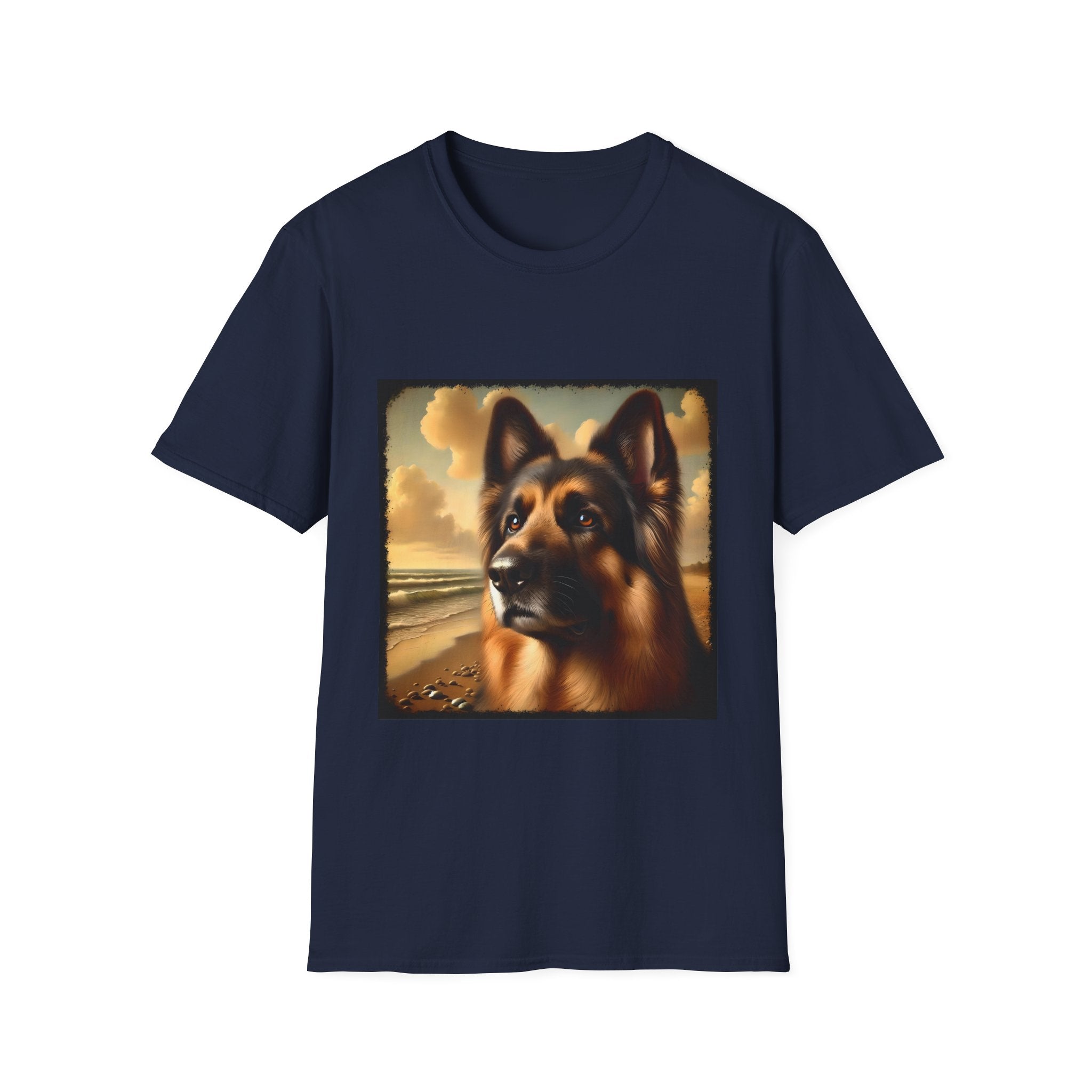 German Shepherd Beach Classic | Unisex Dog T-Shirt