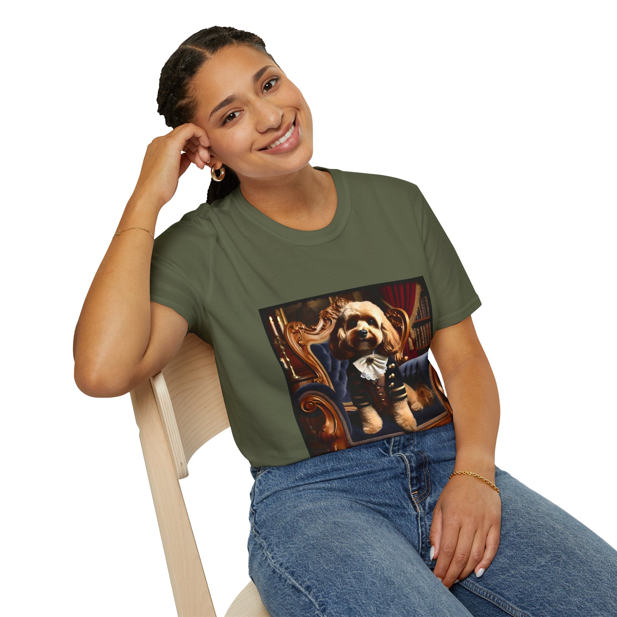 Cavapoo Posh Prince | Unisex Dog T-Shirt