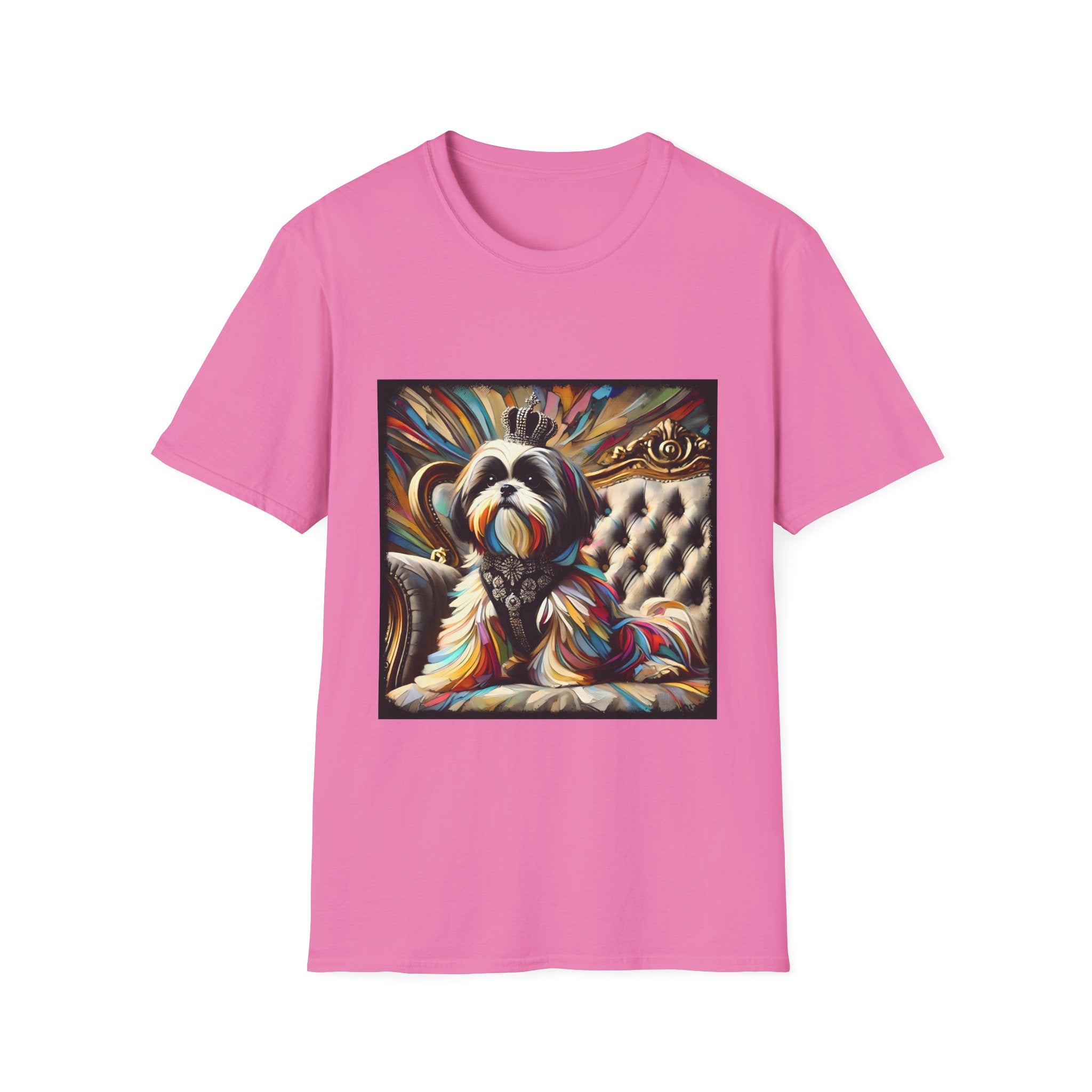 Shih Tzu Diamond Crown Classic | Unisex Dog T-Shirt