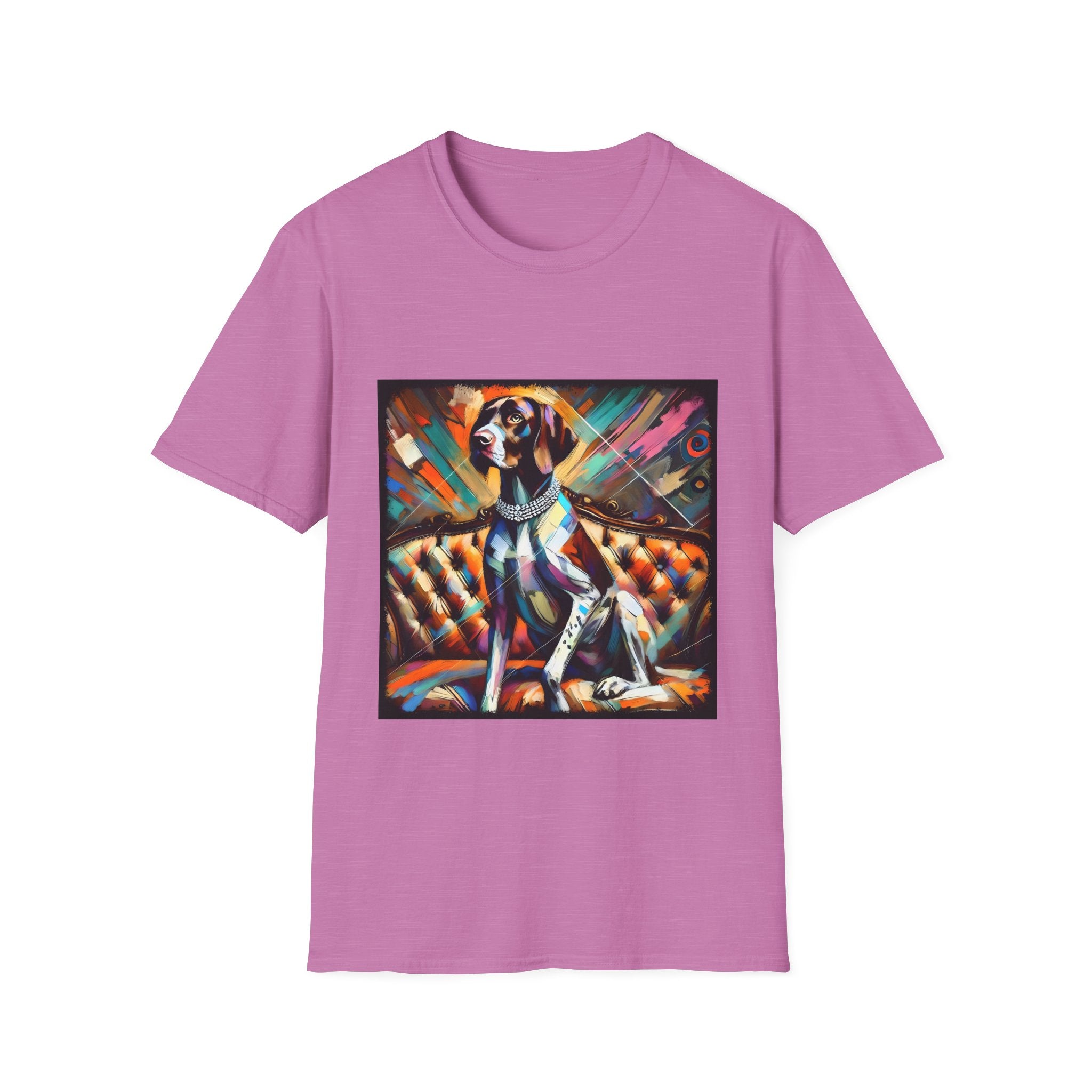 German Shorthaired Pointer Bold Diamond Classic | Unisex Dog T-Shirt