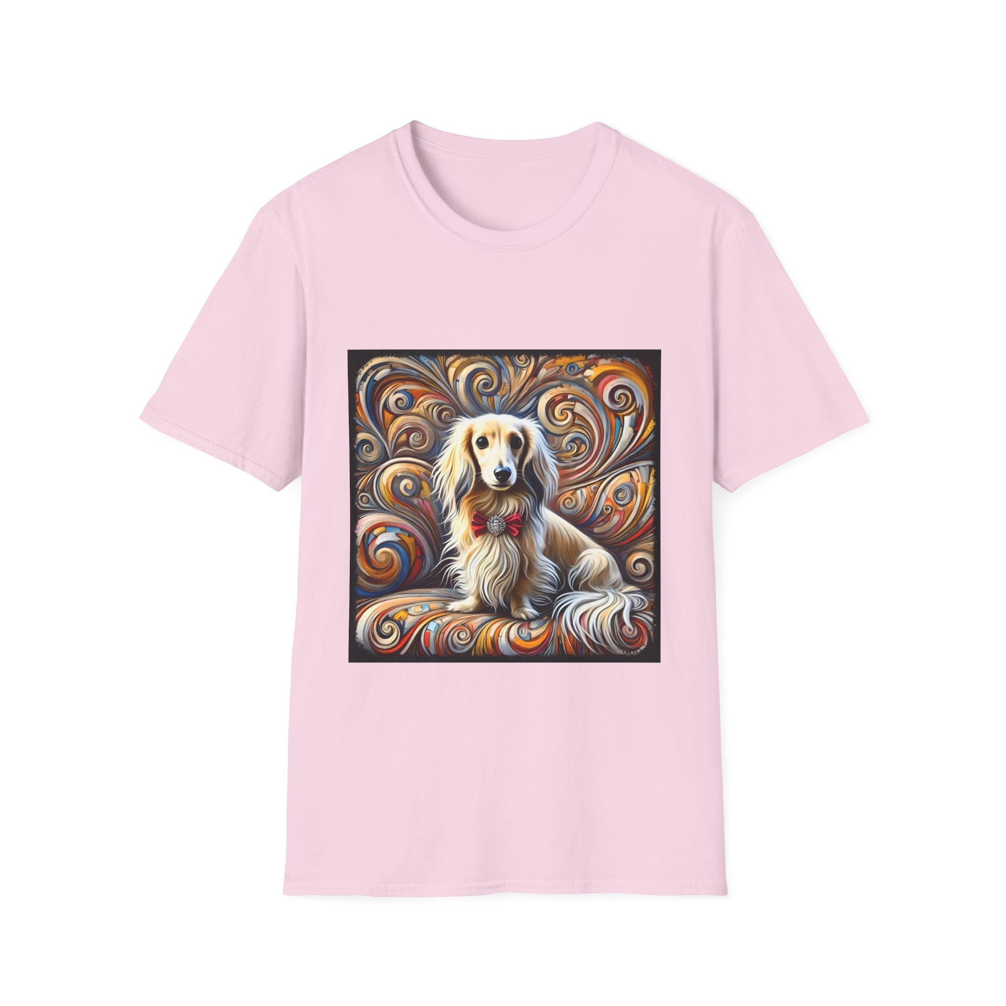 Dachshund Blissful Swirl | Unisex Dog T-Shirt