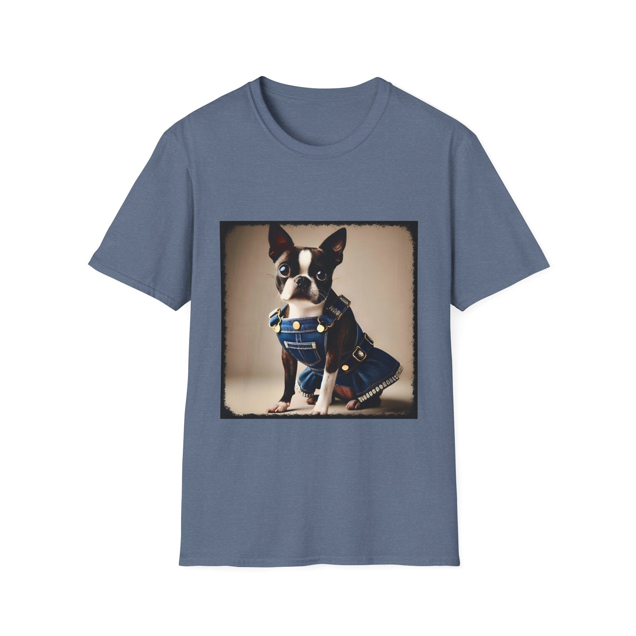 Boston Terrier dog apparel Jean Dream design