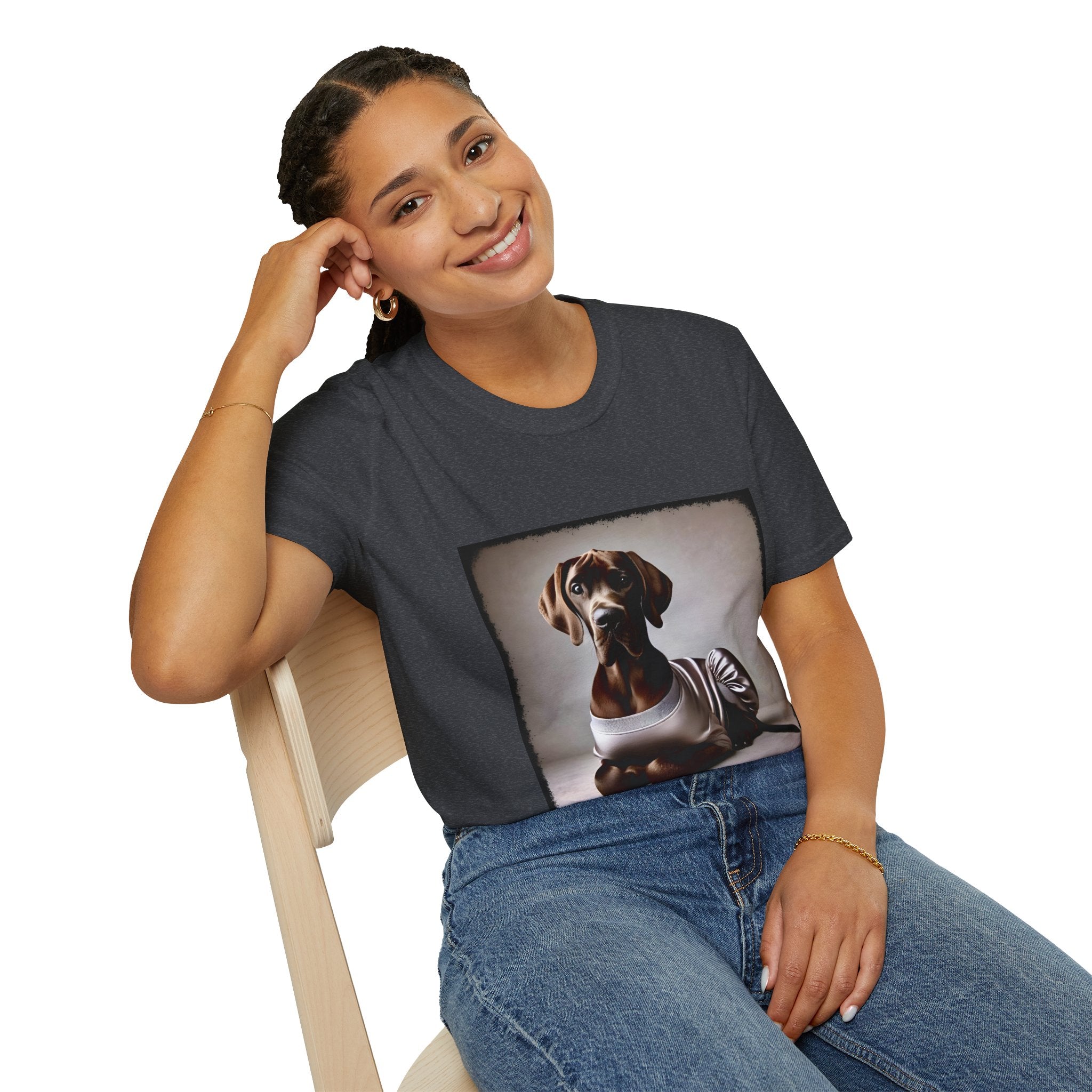Great Dane Platinum Star | Unisex Dog T-Shirt