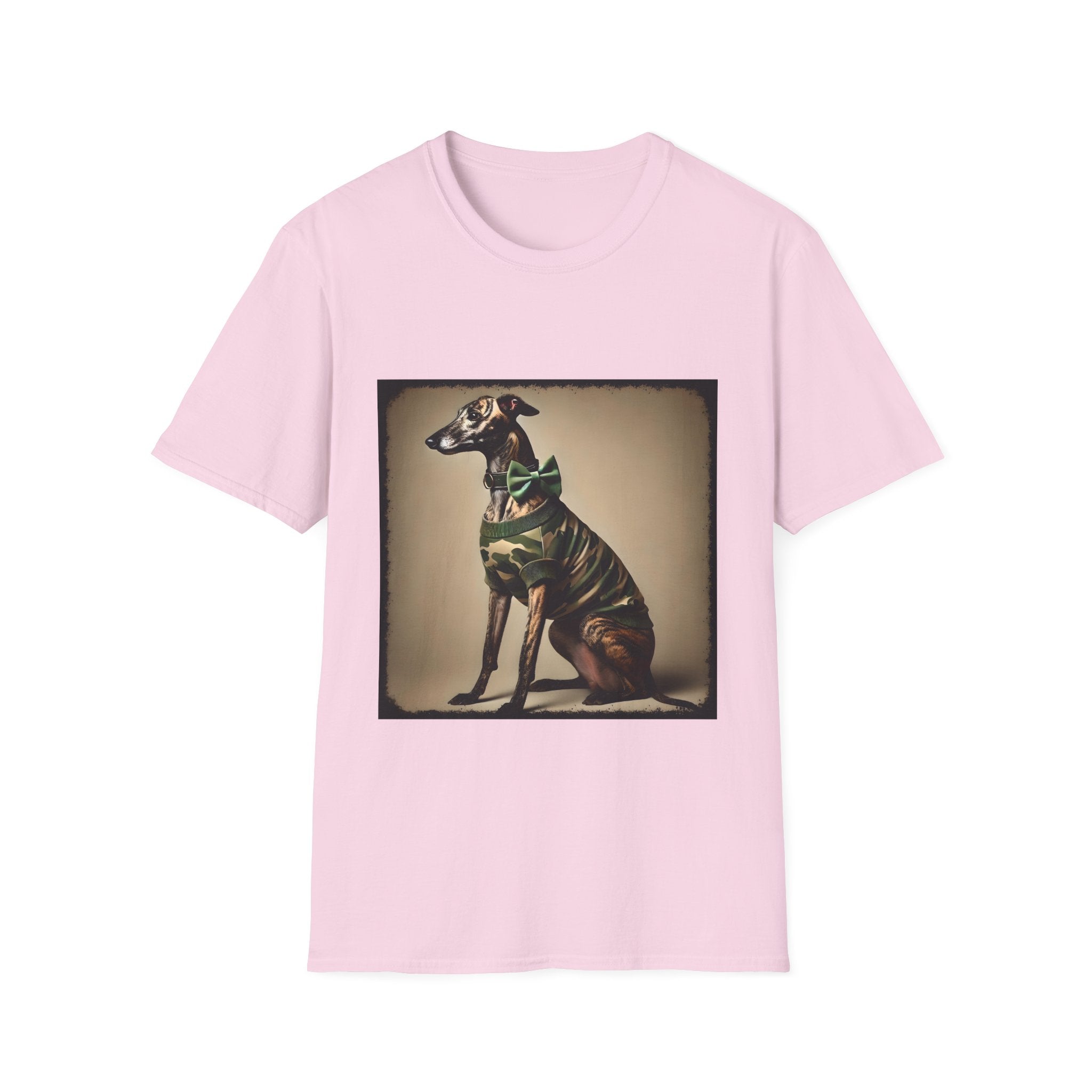 Greyhound Brindle Camo Cutie | Unisex Dog T-Shirt
