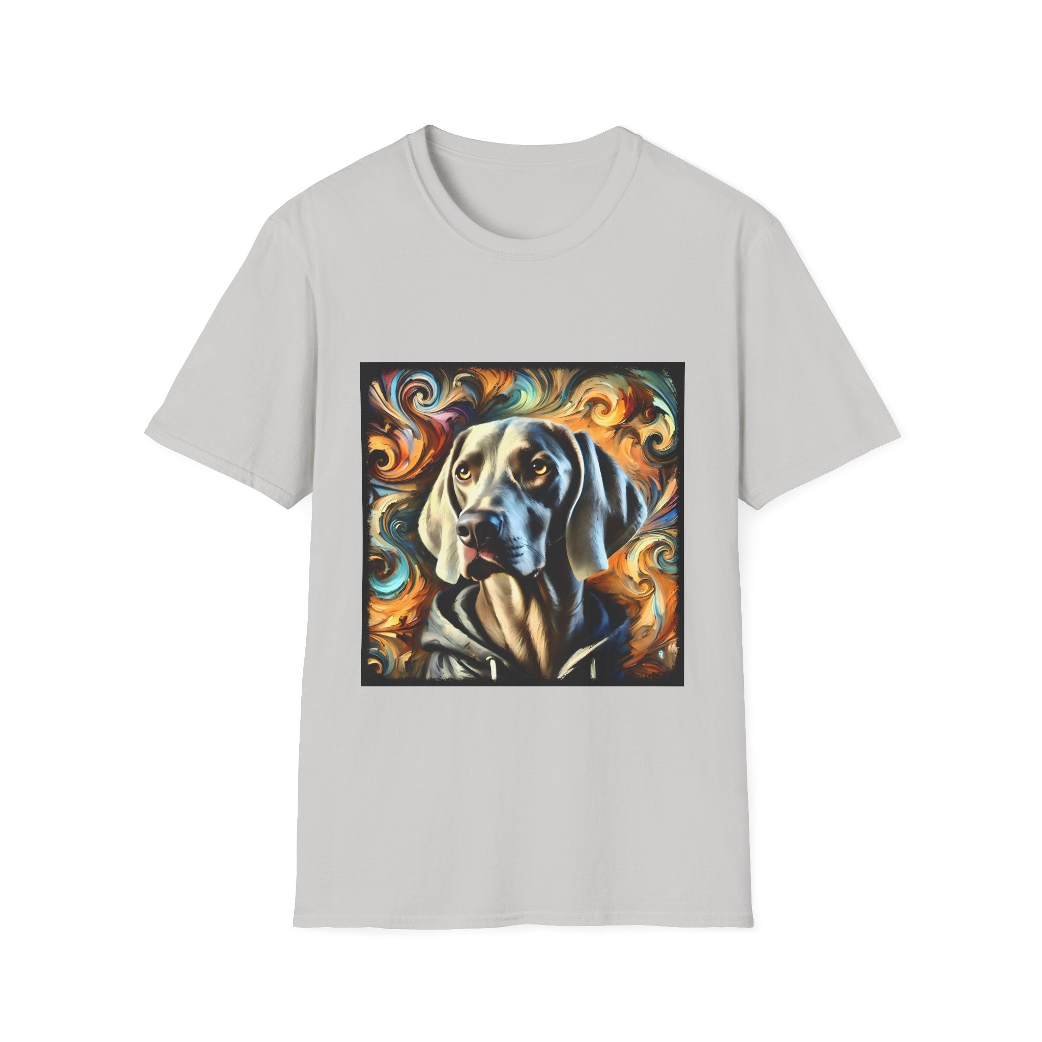 Weimaraner Warm Swirl | Unisex Dog T-Shirt