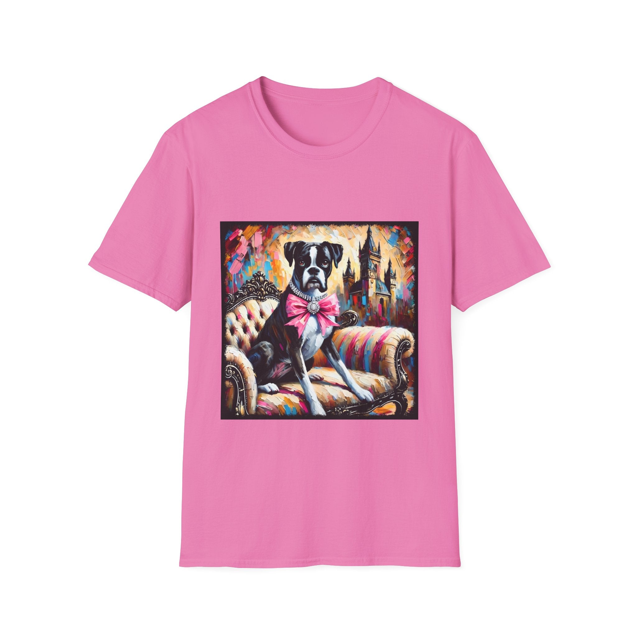 Boxer Pink Princess Classic | Unisex Dog T-Shirt
