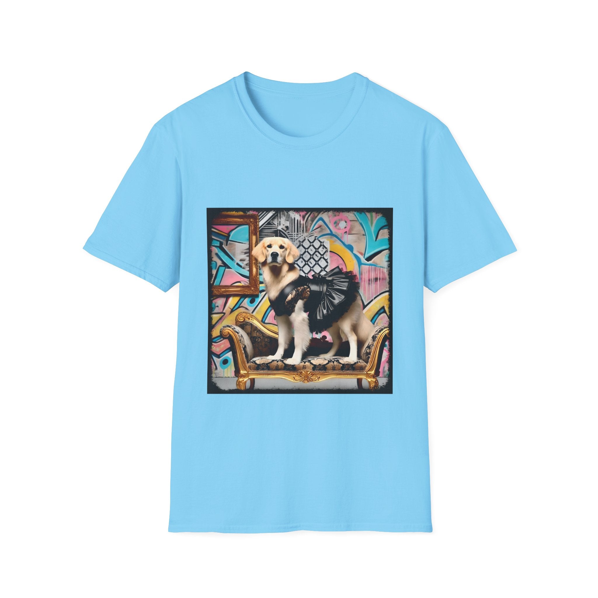 Golden Retriever Urban Chic | Unisex Dog T-Shirt