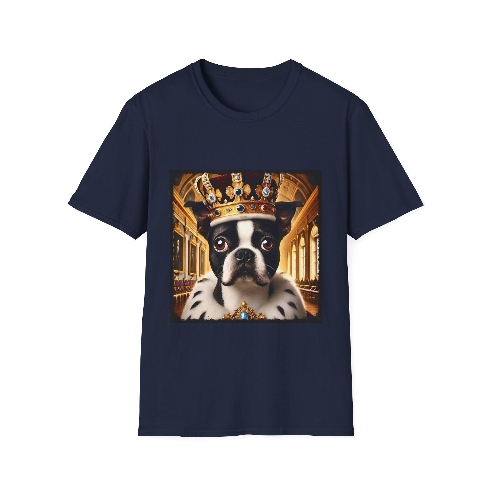 Boston Terrier Royal Flex | Unisex Dog T-Shirt