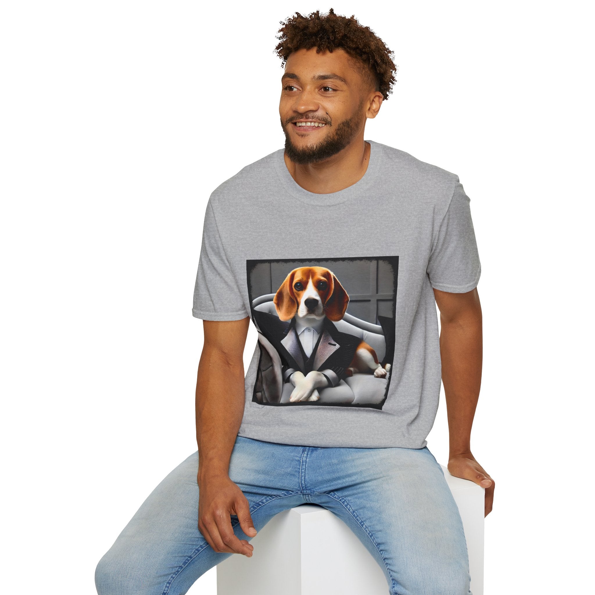 Beagle Tailored Gent | Unisex Dog T-Shirt