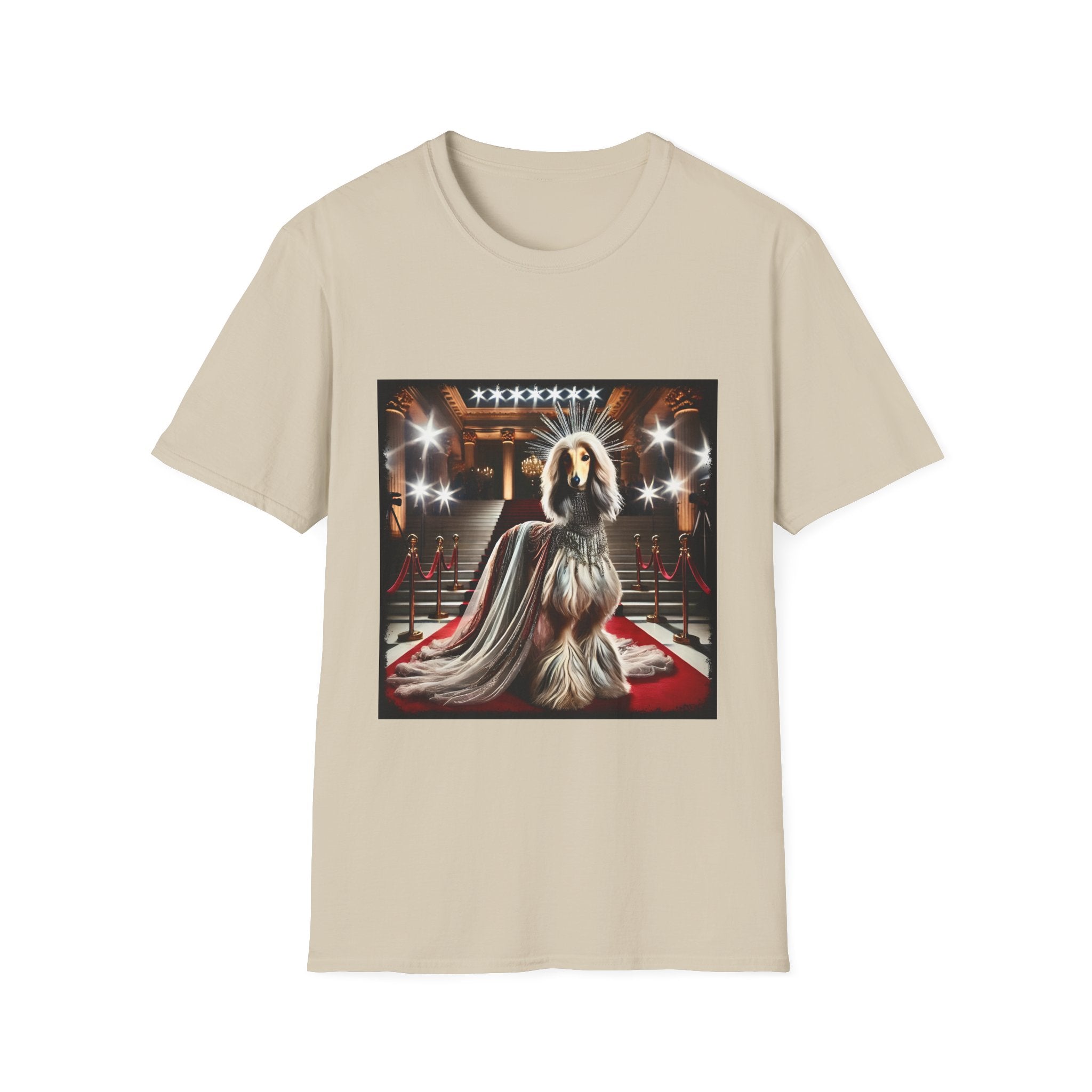 Afghan Hound Gala Glamour | Unisex Dog T-Shirt