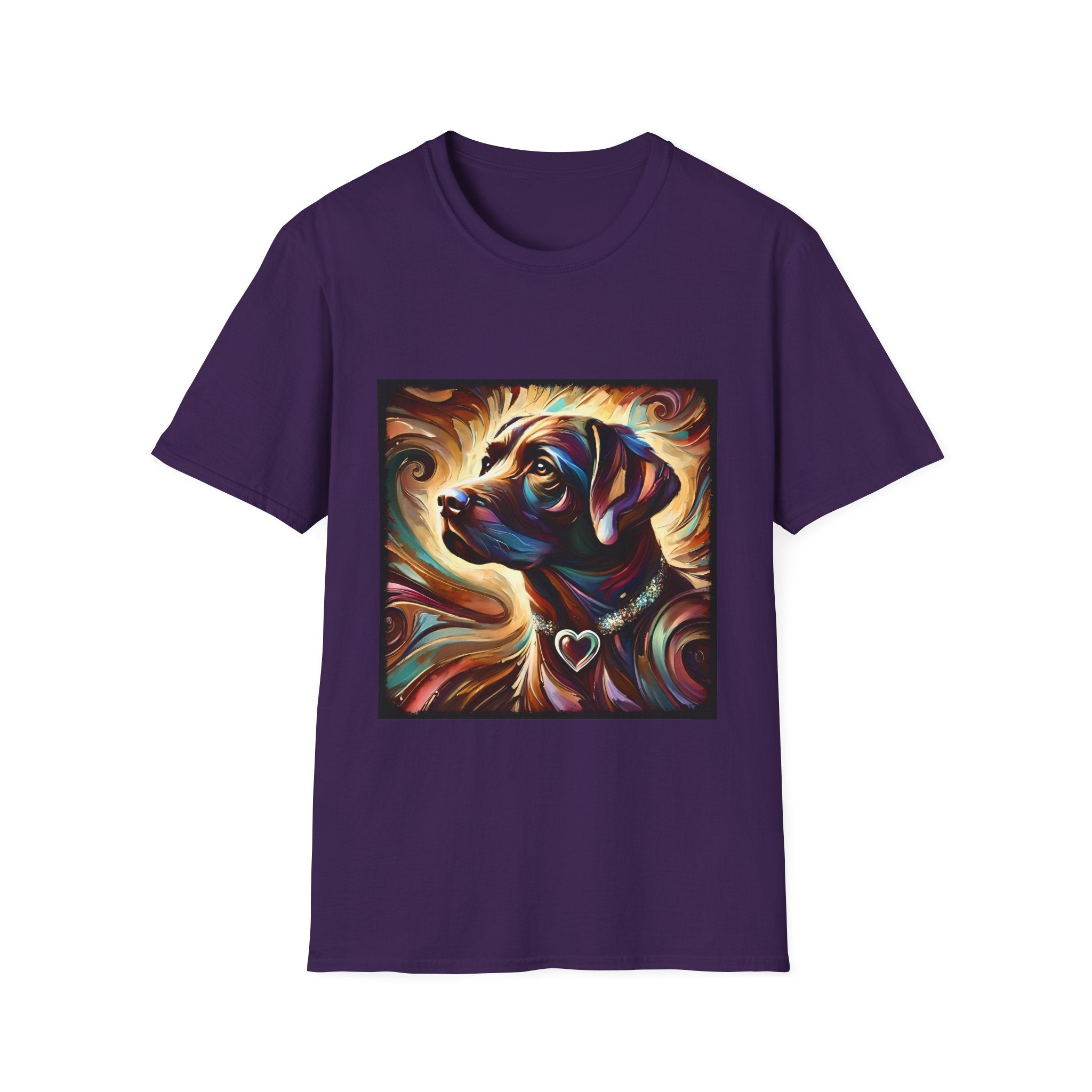 Labrador Retriever Warm Heart Swirl | Unisex Dog T-Shirt