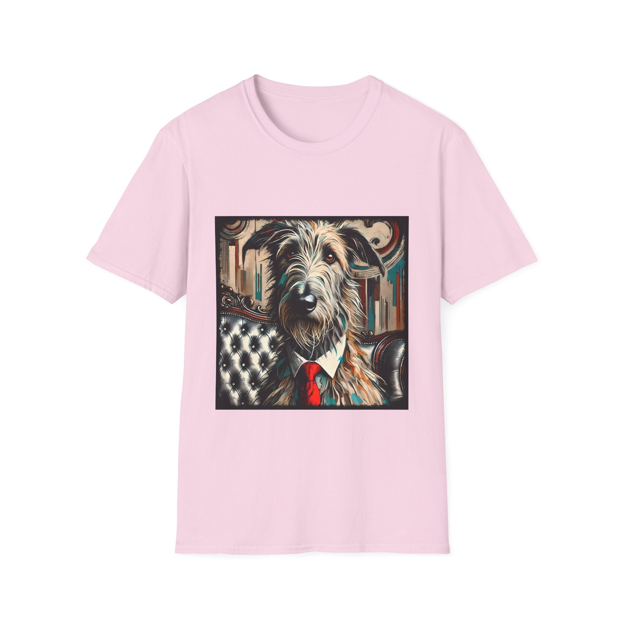 Irish Wolfhound Bold Gentleman |  Unisex Dog T-Shirt