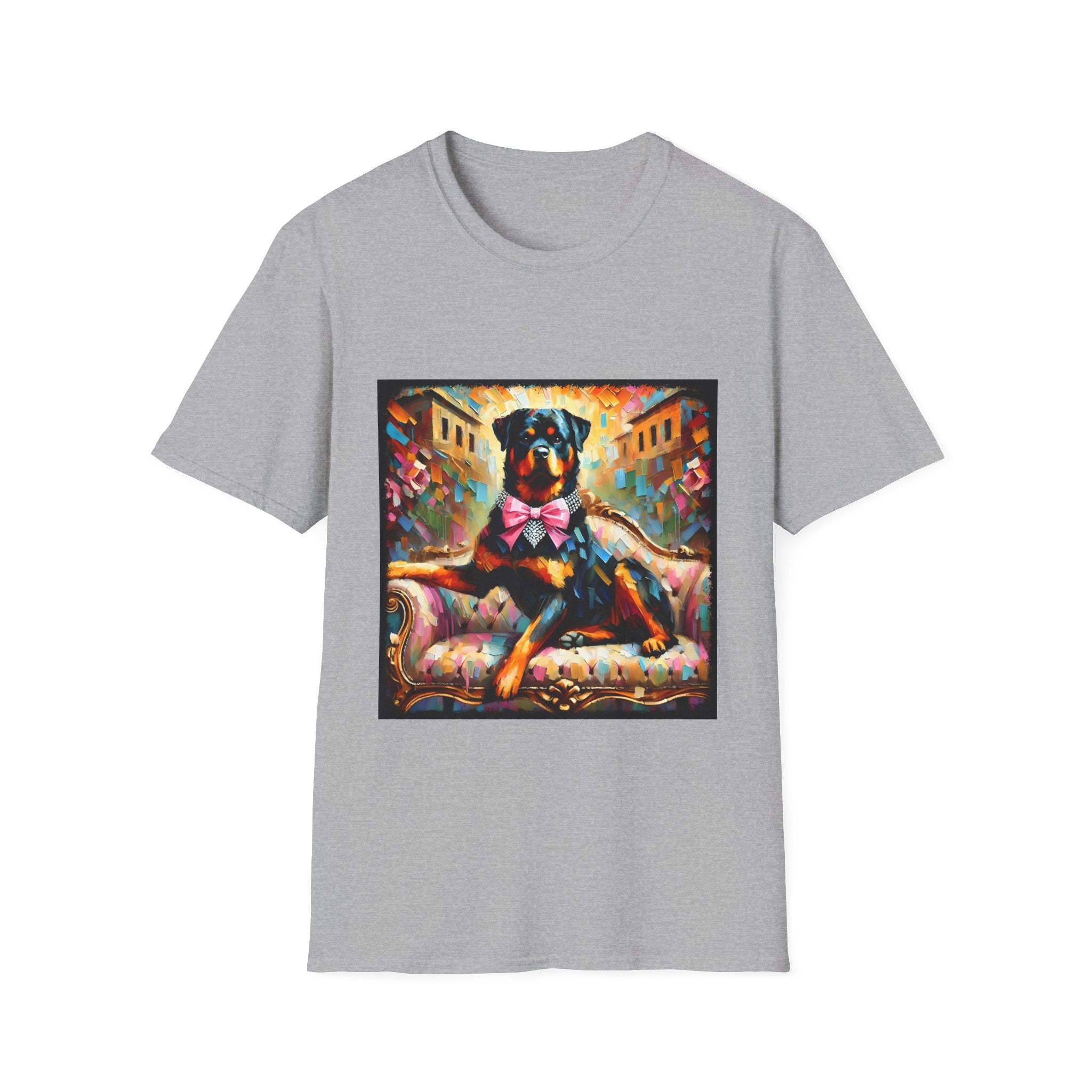 Rottweiler Diamond Princess Classic | Unisex Dog T-Shirt